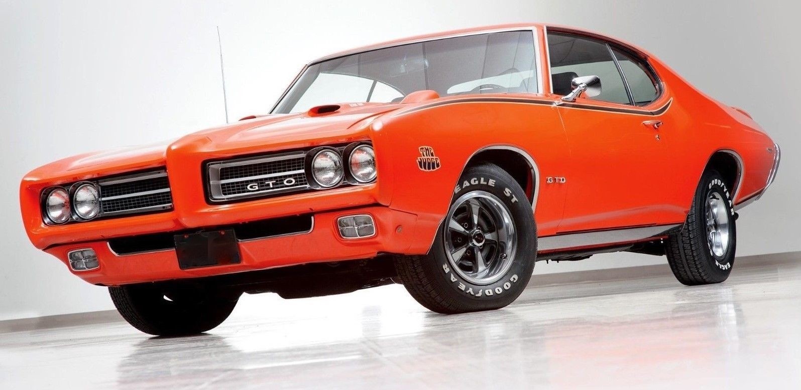 Pontiac GTO Race Car Classic Custom Built Metal Model 1 24 Hot Rod 12 Promo 18