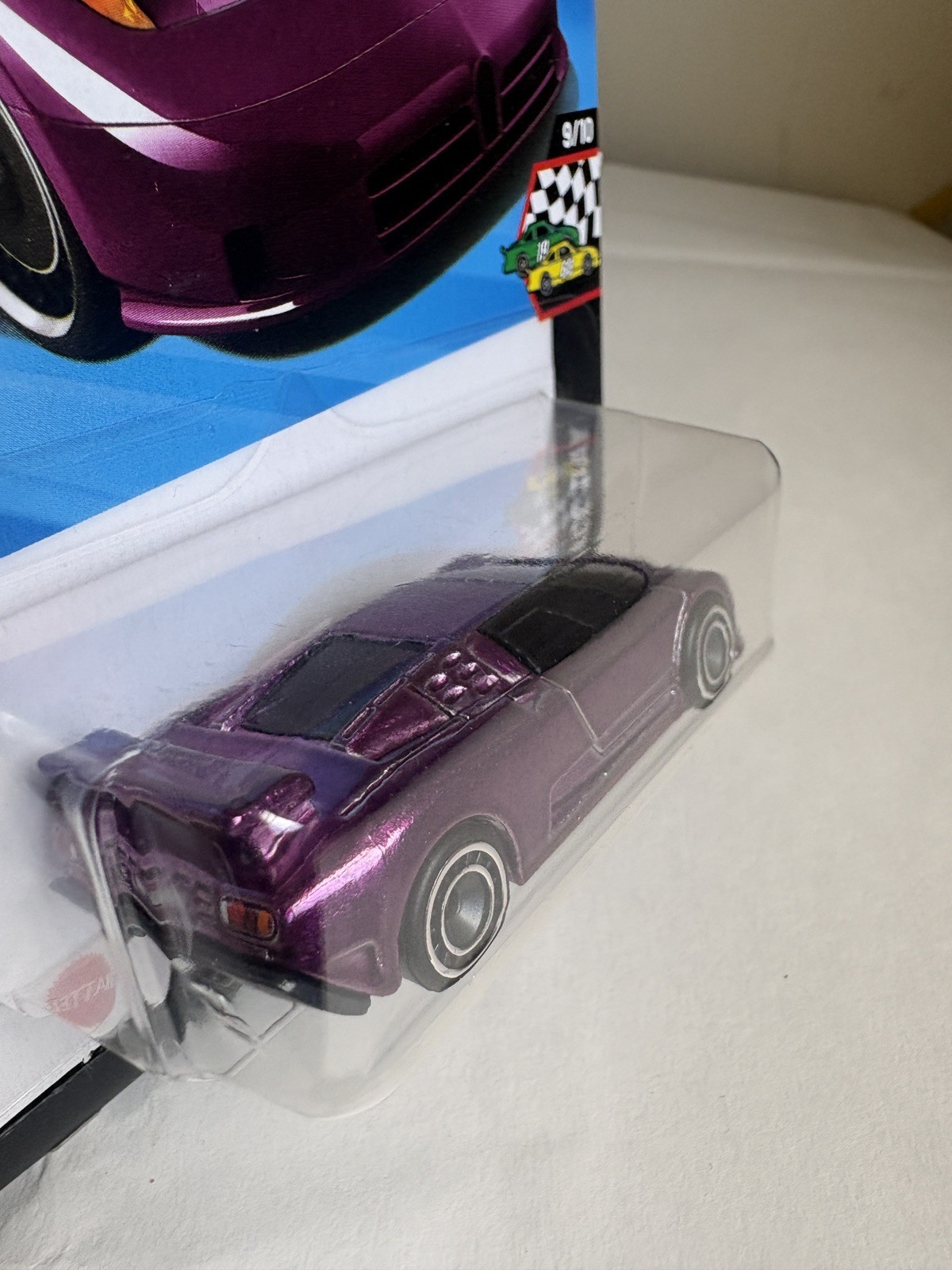 Super Treasure Hunt 2025 Hot Wheels HW Race Day ’94 Bugatti EB110 SS Purple