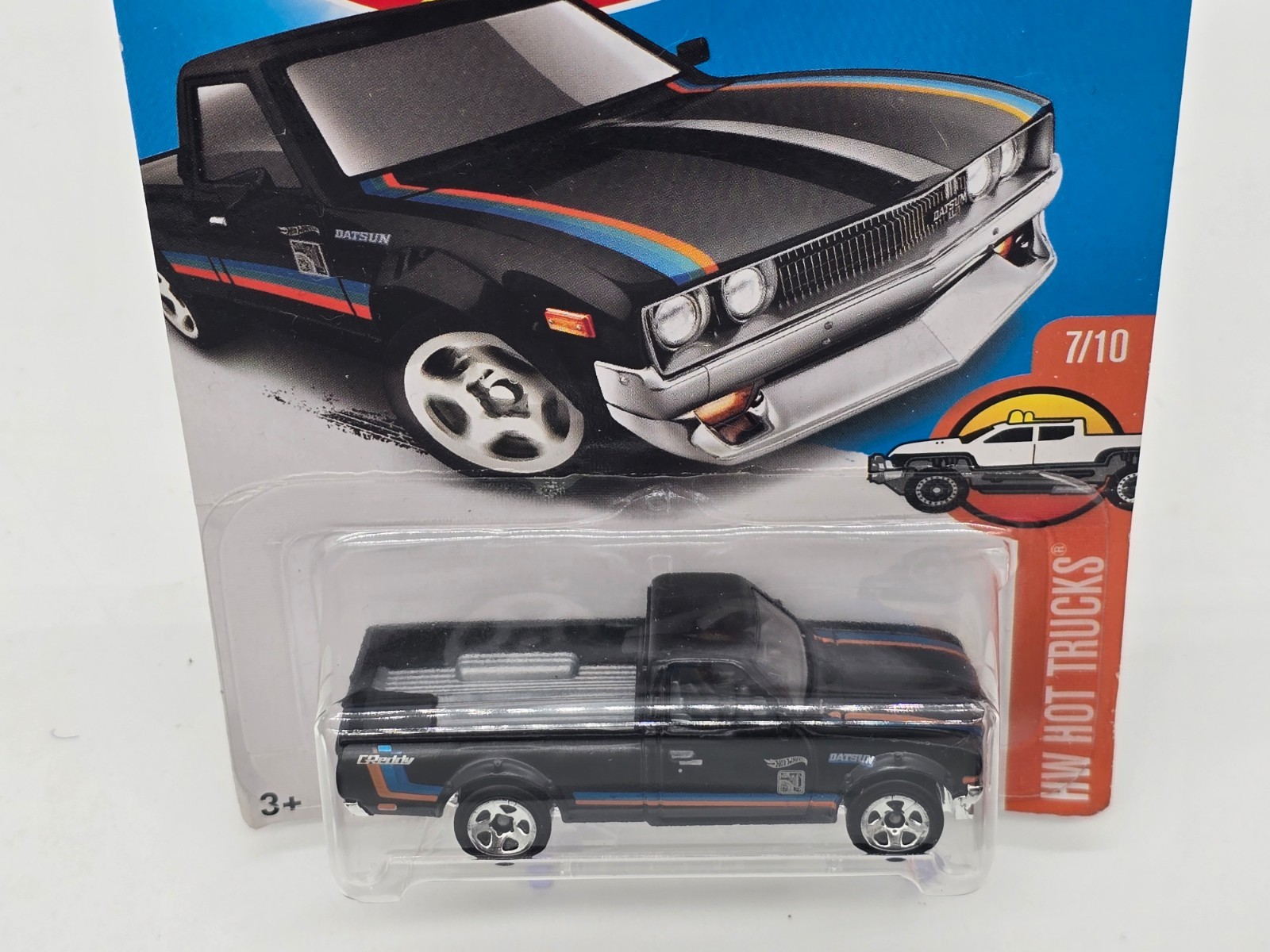 Hot Wheels – HW Hot Trucks Series – Datsun 620 – Black