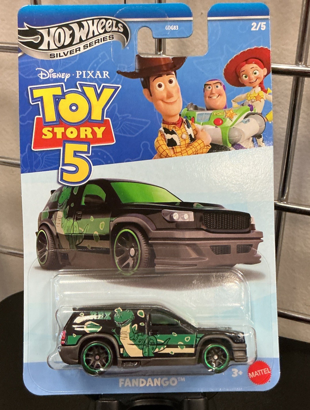 2026 Hot Wheels Silver Series Toy Story 5 Complete set of 5 cars