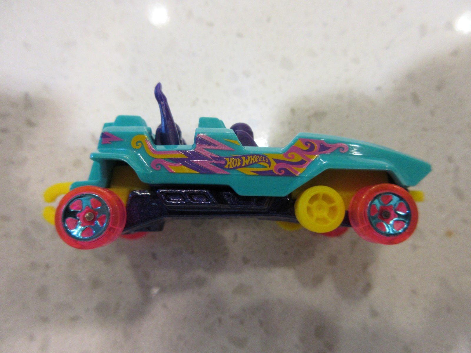 2025 Hot Wheels Loopster Teal Green HW Fun Park DIECAST Toy Roller Coaster Car