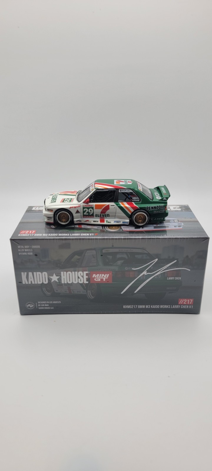 Kaido House #217 BMW M3 Kaido Works Larry Chen V1 7-Eleven
