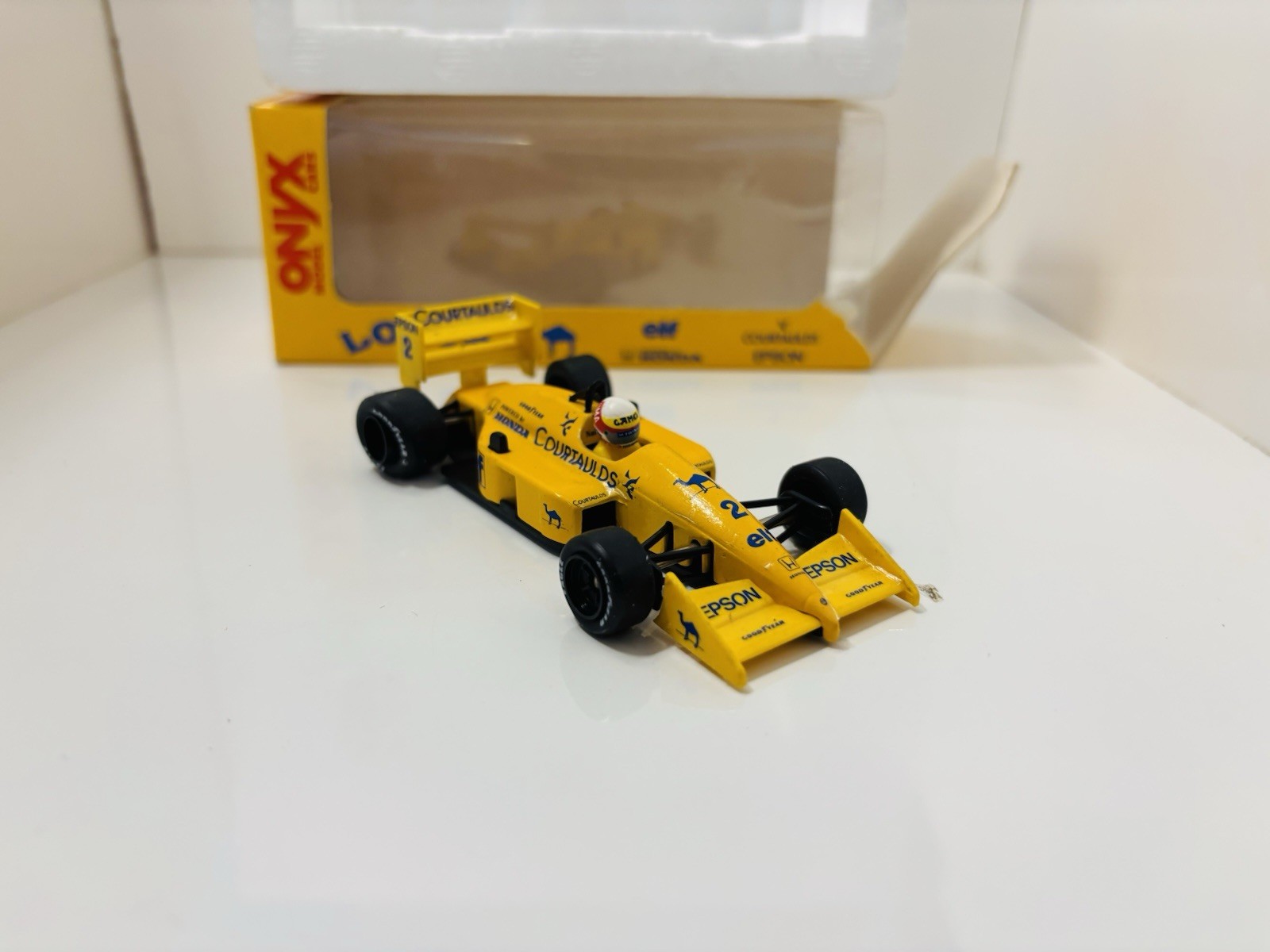 Onyx 1/43 Scale Ref.010 Lotus 100T F1 – Satoru Nakajima – Boxed