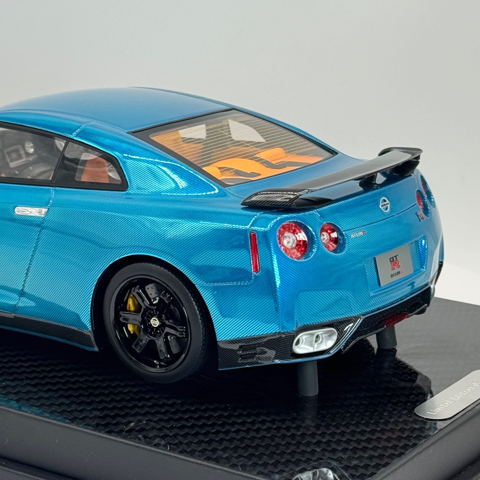 1/18 Nissan GT-R R35 Limited 9/19 [Full Carbon Blue] [YY Model ] No ivy autoart