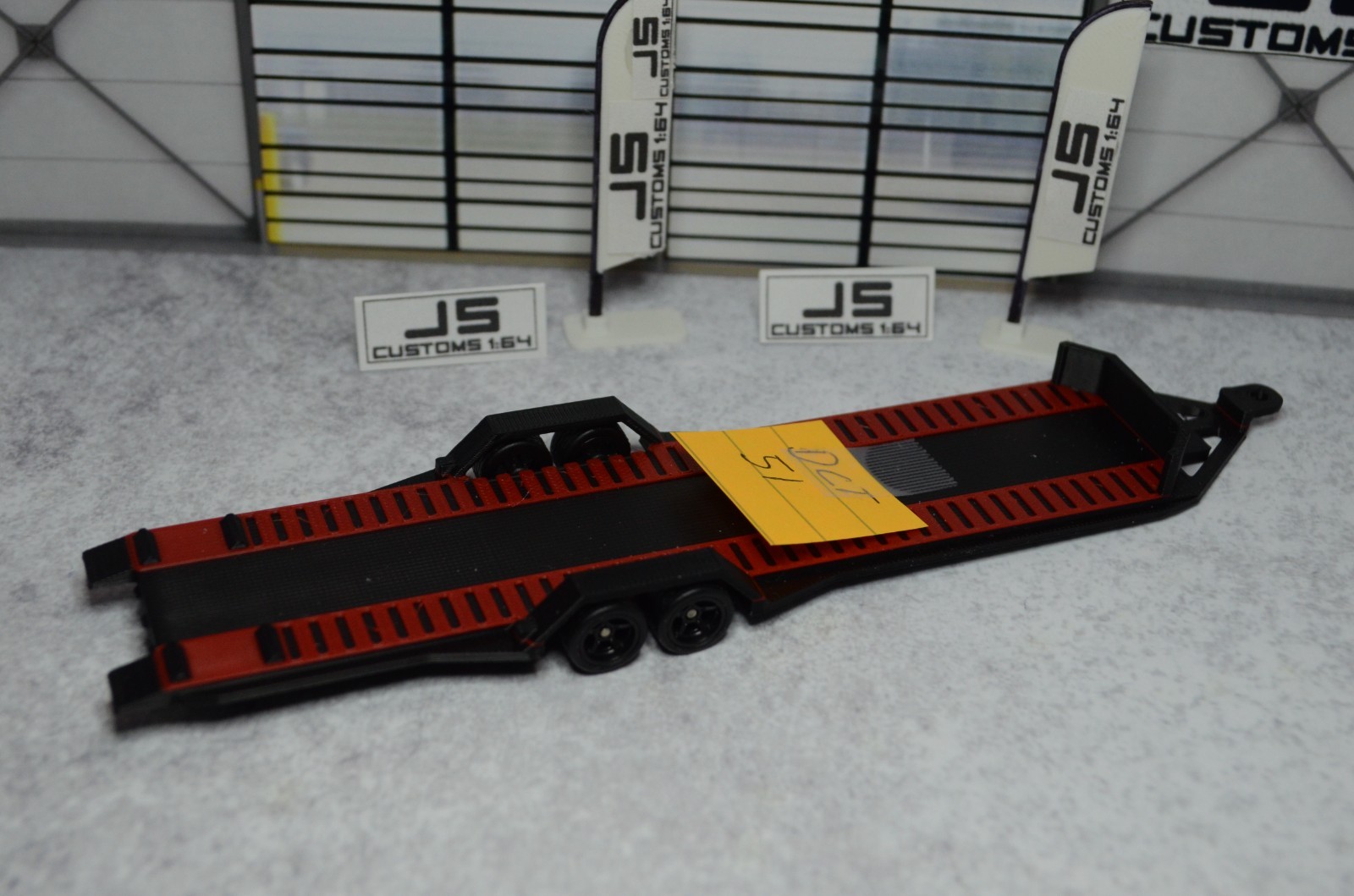 Double Car Trailers Custom Builds – Hot Wheels / Matchbox 1:64 Scale fit 2 cars