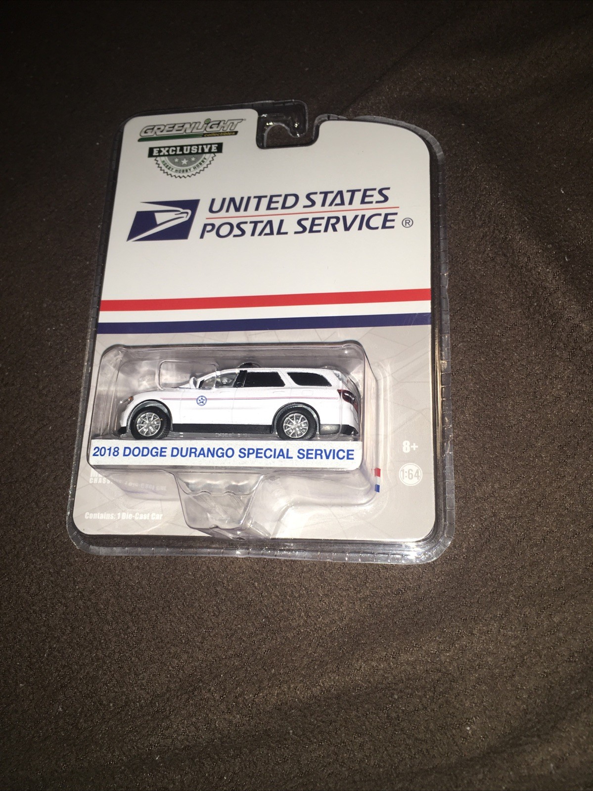 Greenlight United States Postal Service 2018 Dodge Durango Special Service 1:64