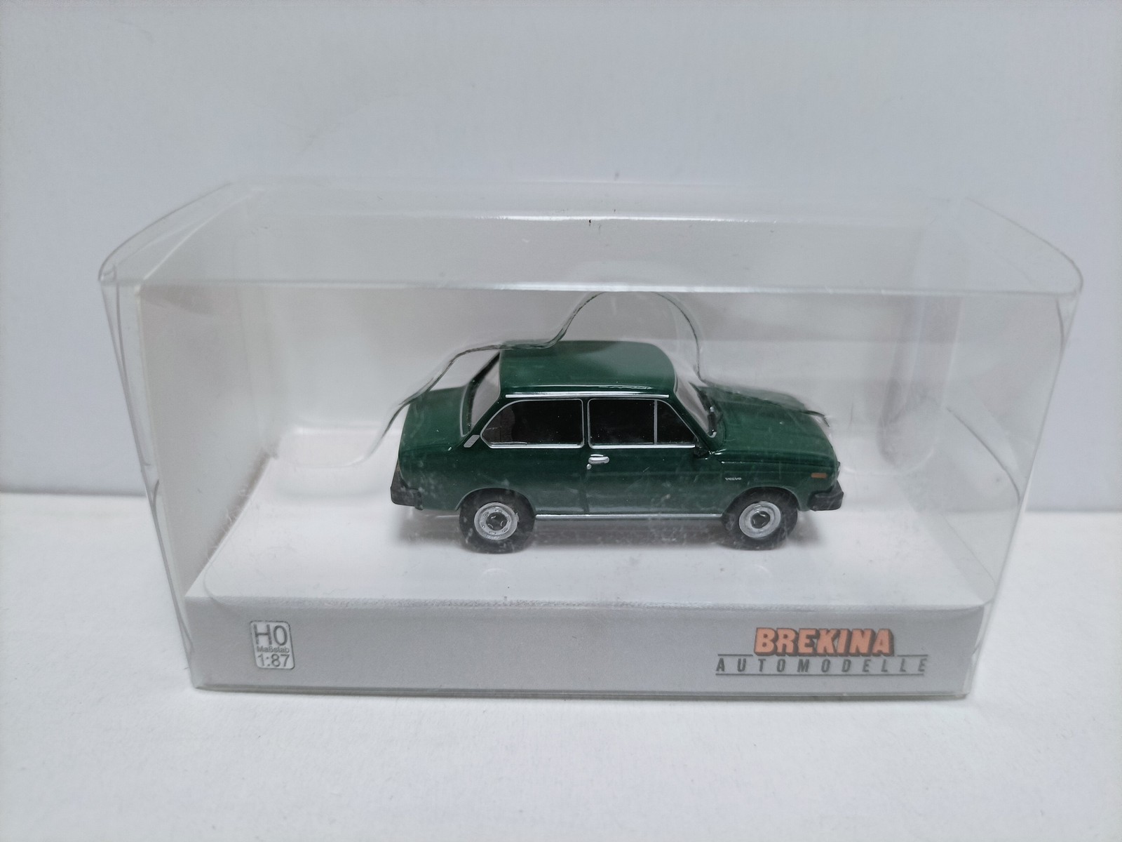 Brekina 1:87 Volvo 66 1975 Dark Green Ho Model Car Model