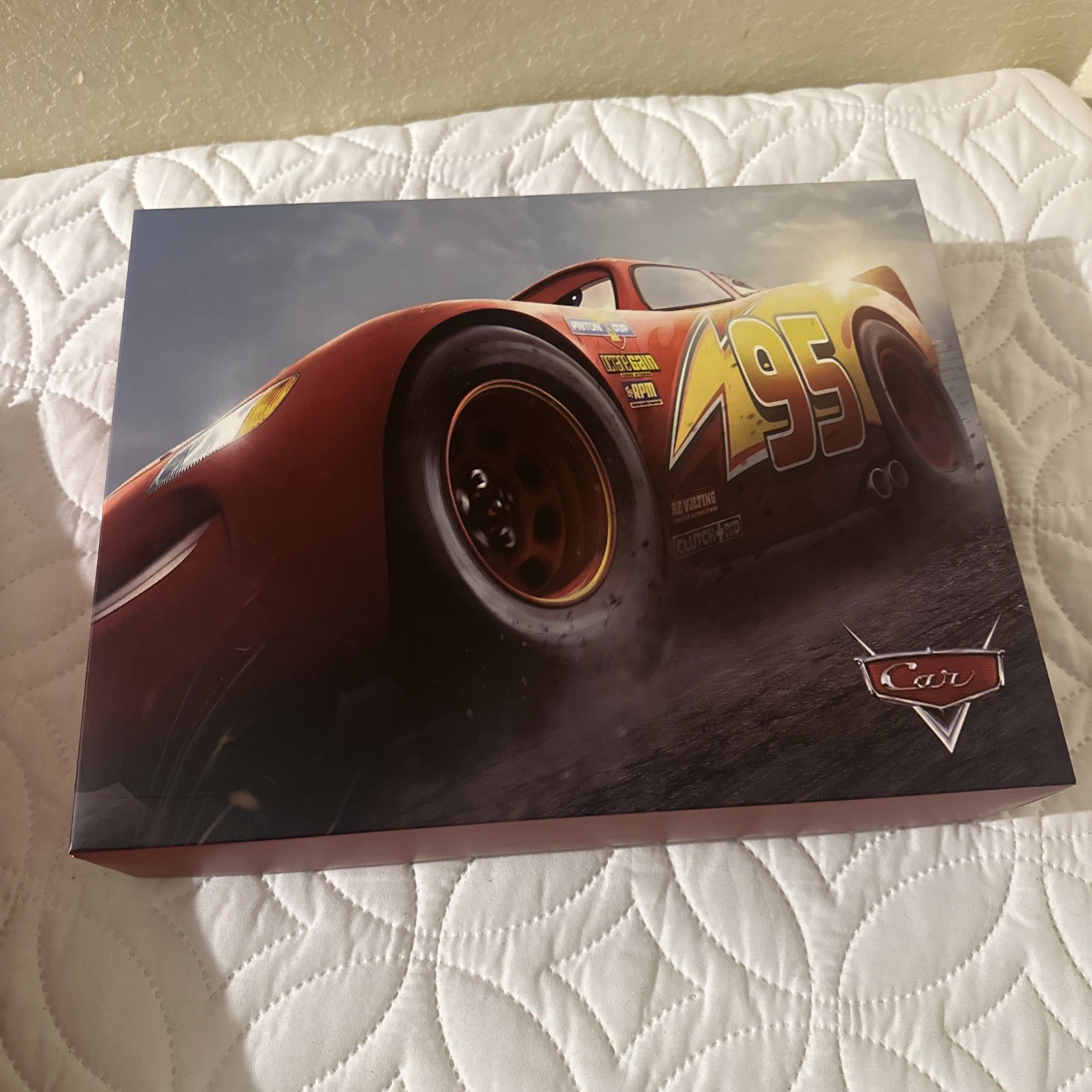 10 PCS Disney Pixar Metal Vehicle Set Lightning McQueen Gift Box Collection