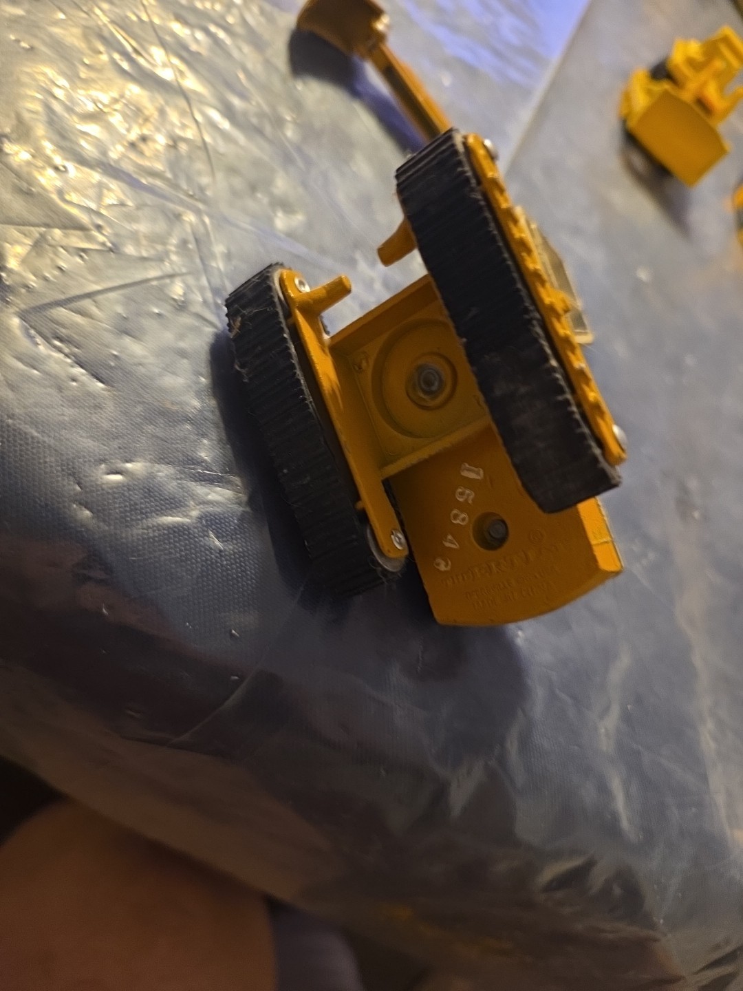 ERTL Lot of 4 Construction Vehicles + A Hot Wheels Bulldozer & Cat Truck Free Sh