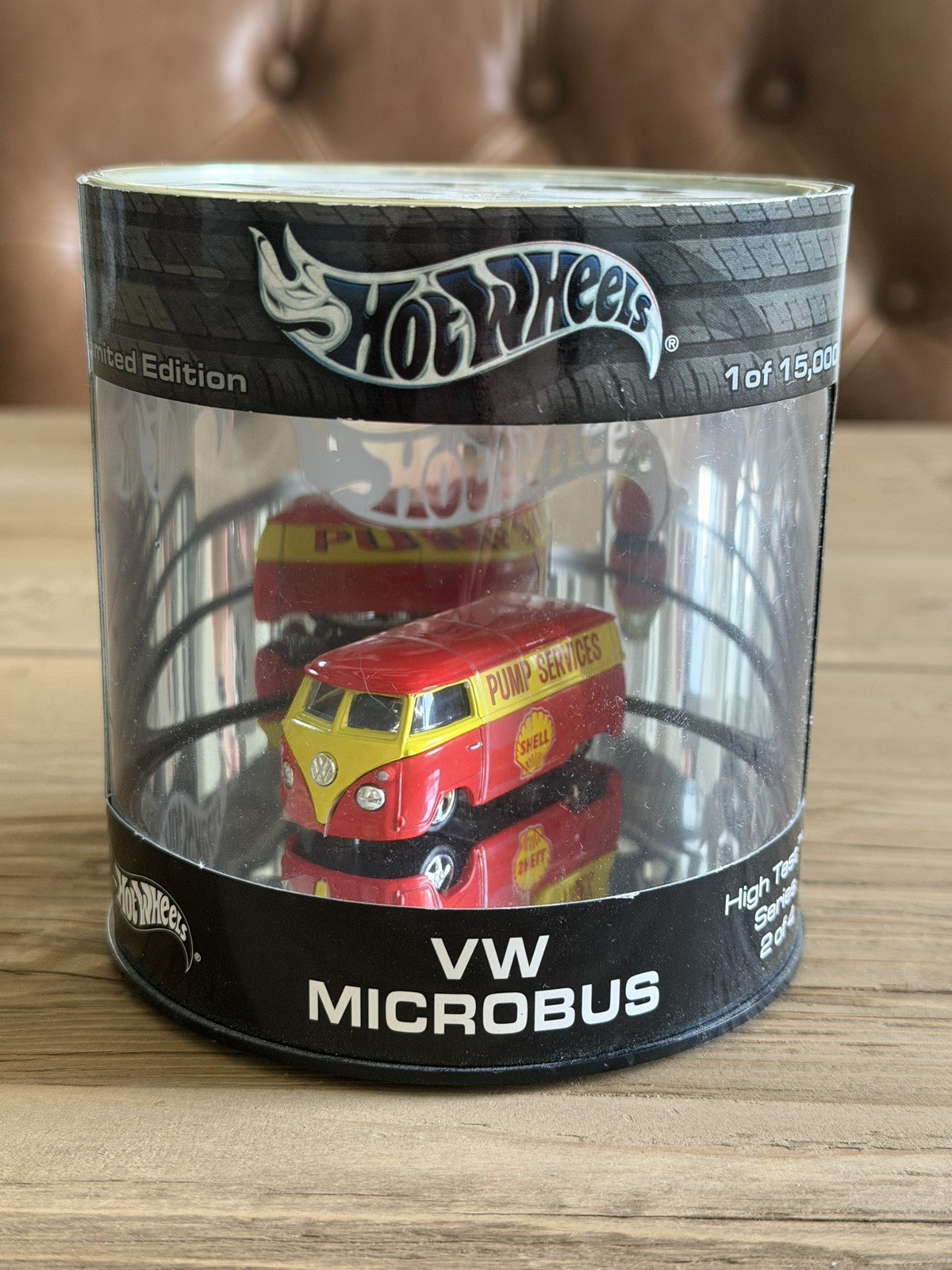 Hot Wheels Oil Can Showcase – VW Microbus – High Test Series 2 of 4 Oil Can