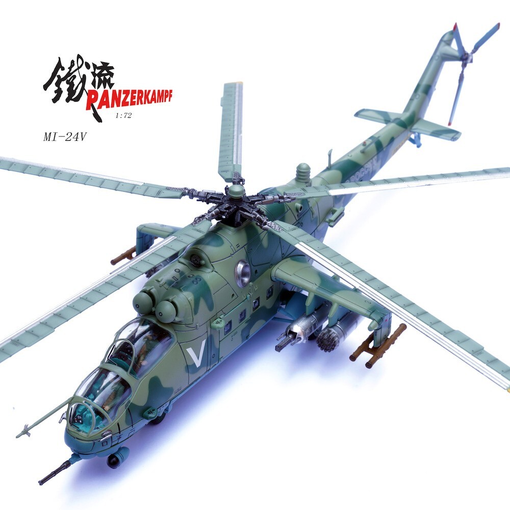 PANZERKAMPF 14005PF 1/72 MIL MI-24V AIR FORCE “ZAPORIZH” Alloy Model