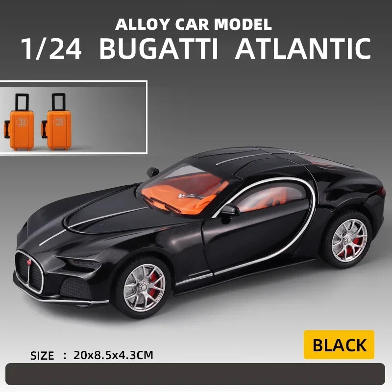 1/24 Toys Car Model Bugatti Atlantic Luxury Sport Car Alloy Diecast Toy Vehicle