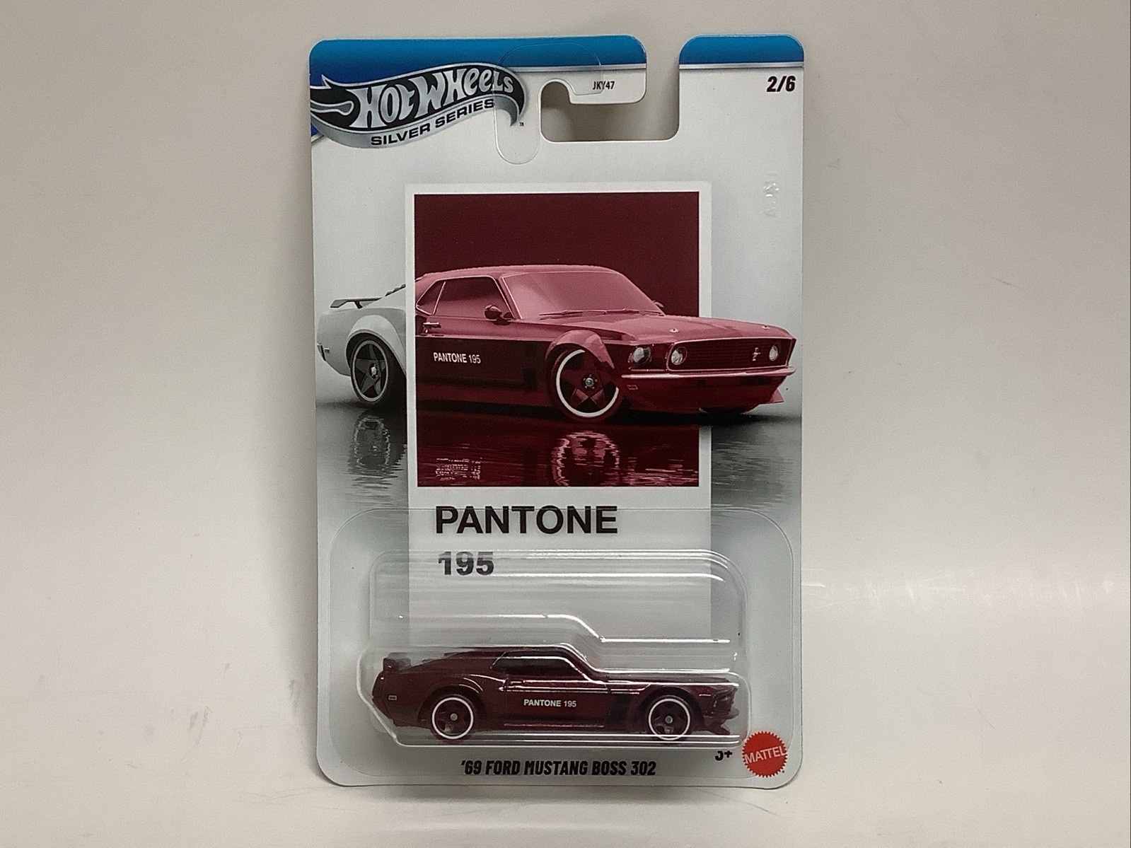 Hot Wheels Silver Series Pantone Full set of 6 In Protectors