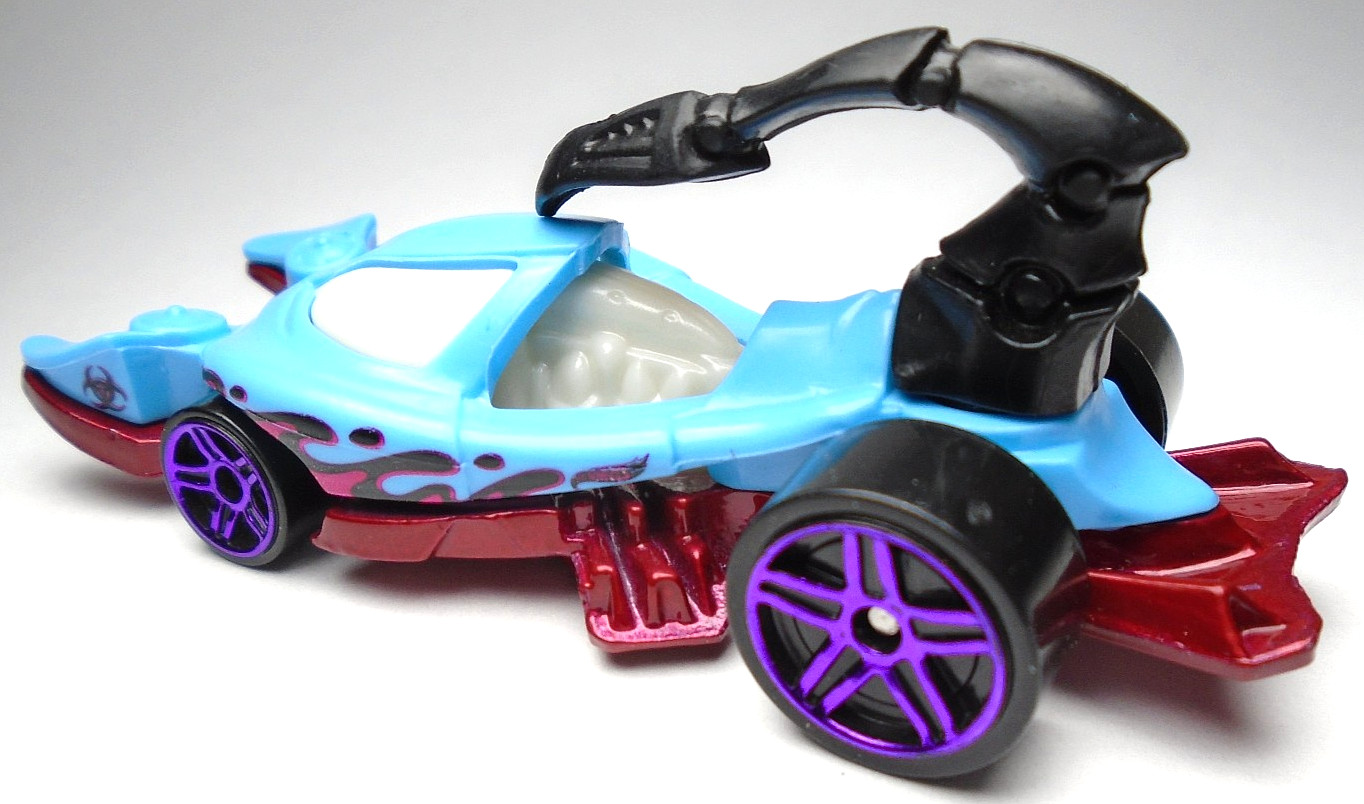 2024 HOT WHEELS HW SCORPEDO LIGHT BLUE 1:64 DIECAST 3 1/8″ SCORPION CAR W/ RED