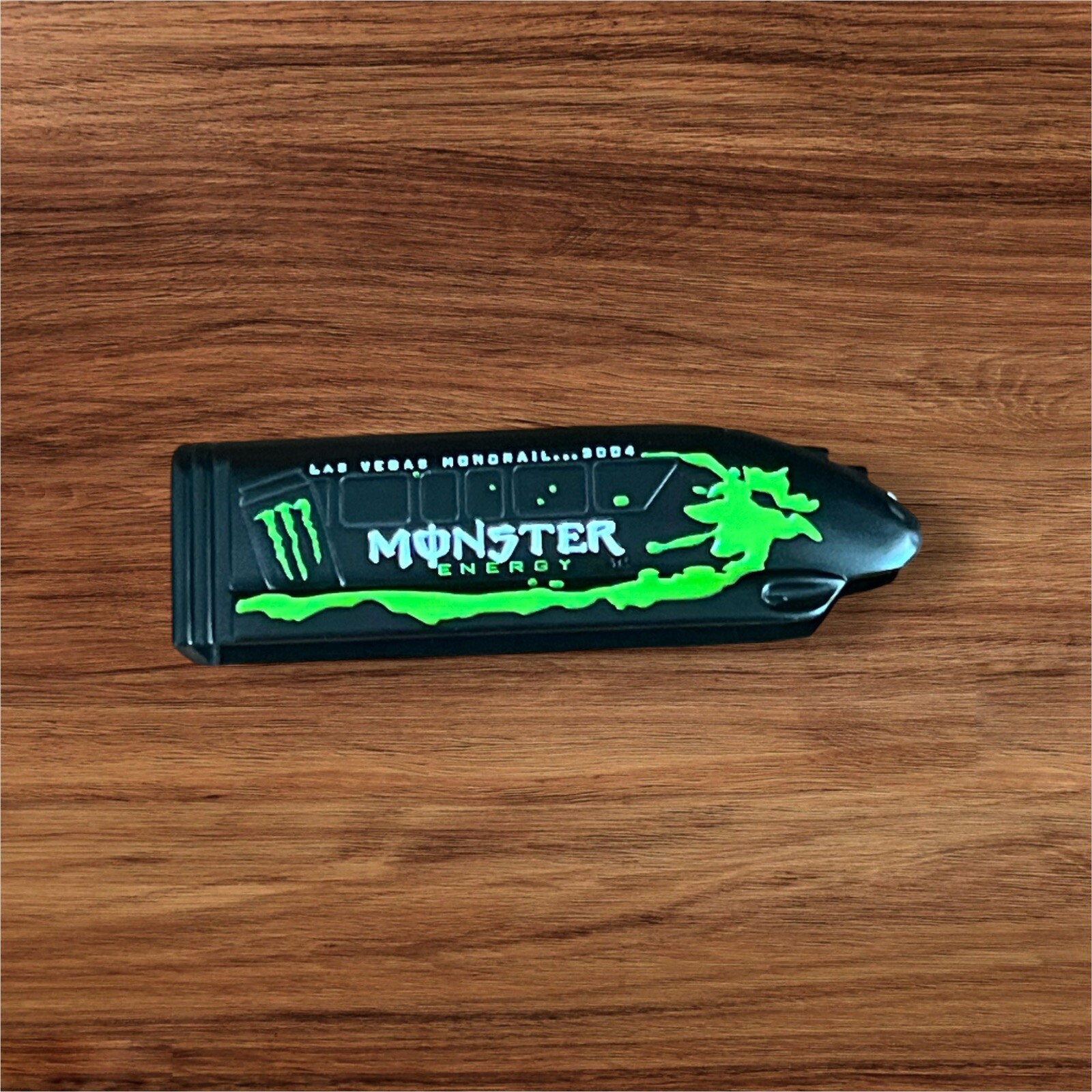 MONSTER ENERGY DIE CAST MONORAIL VERY RARE!! LAS VEGAS 2004 Rare