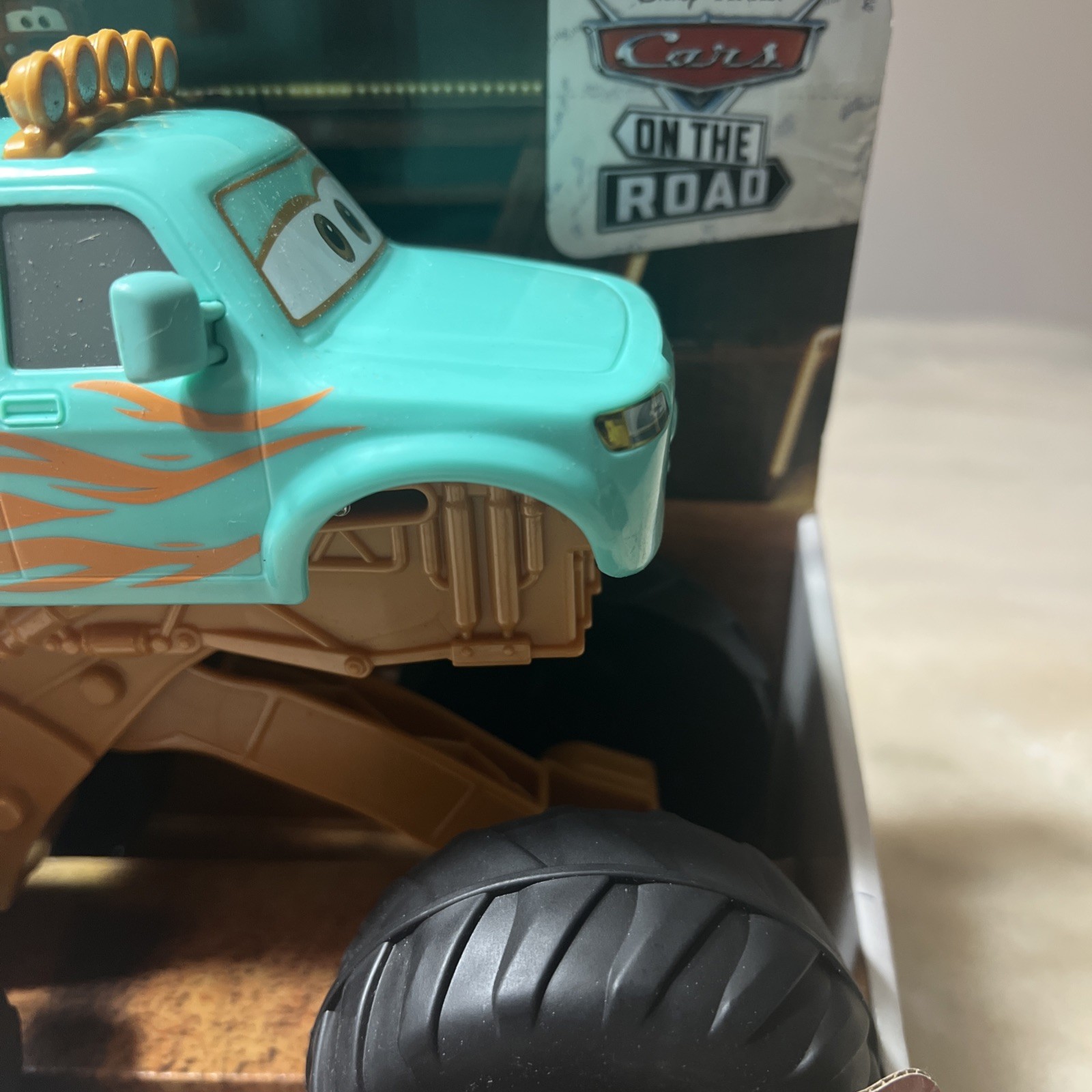 Disney Pixar Cars On The Road Circus Stunt Ivy Monster Truck 2023 Mattel