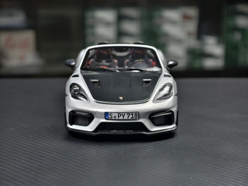 NOREV 1:18 Porsche 718 Spyder RS 2023 Convertible Car Model