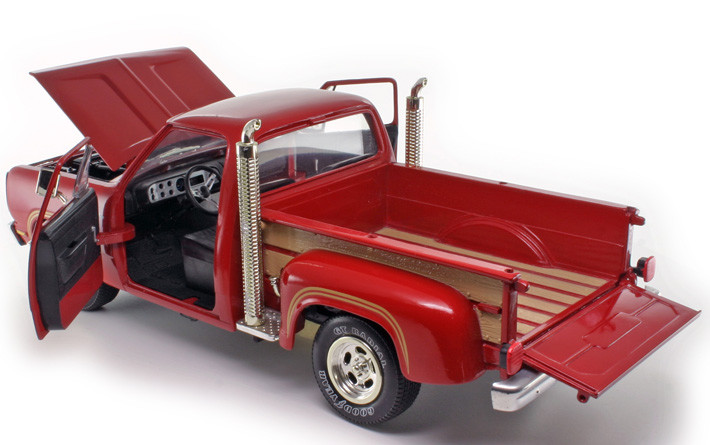 Dodge Chrysler Plymouth Ram Pickup Truck Wagon Car1:18Custom Built Metal Body24