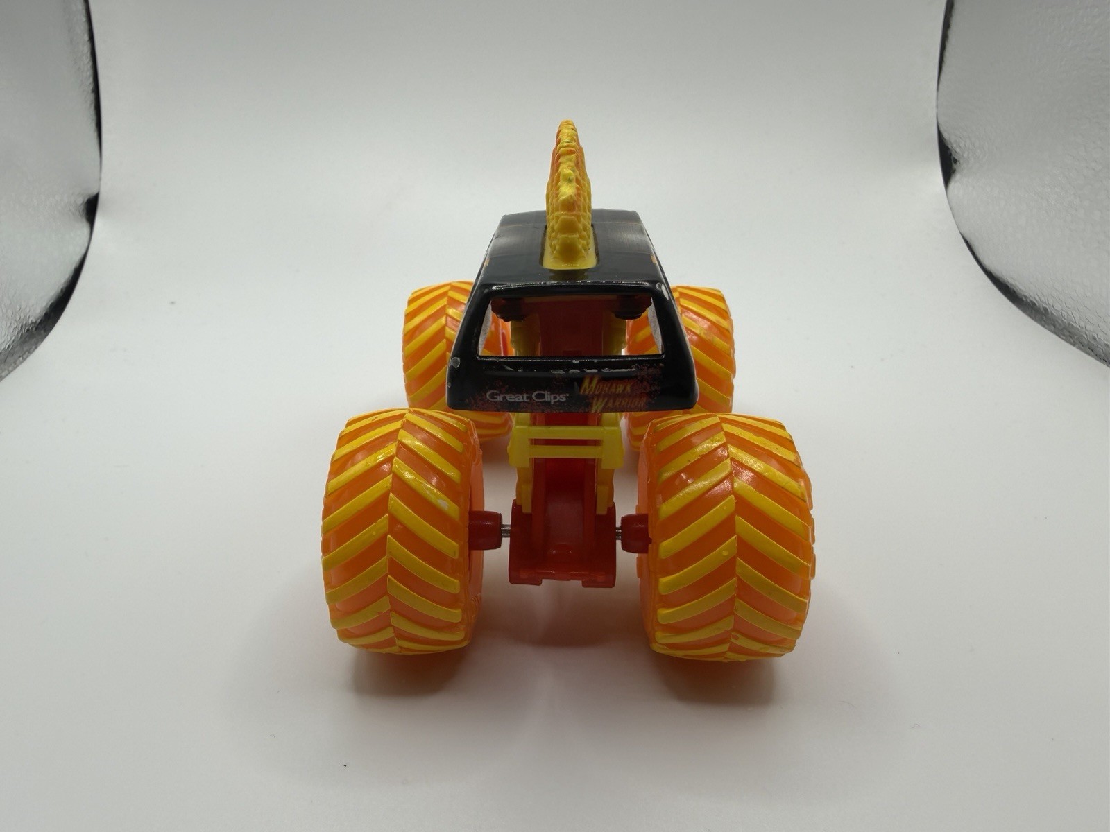 2019 Spin Master 1:64 Scale Monster Jam Truck Mohawk Warrior Fire & Ice Walmart