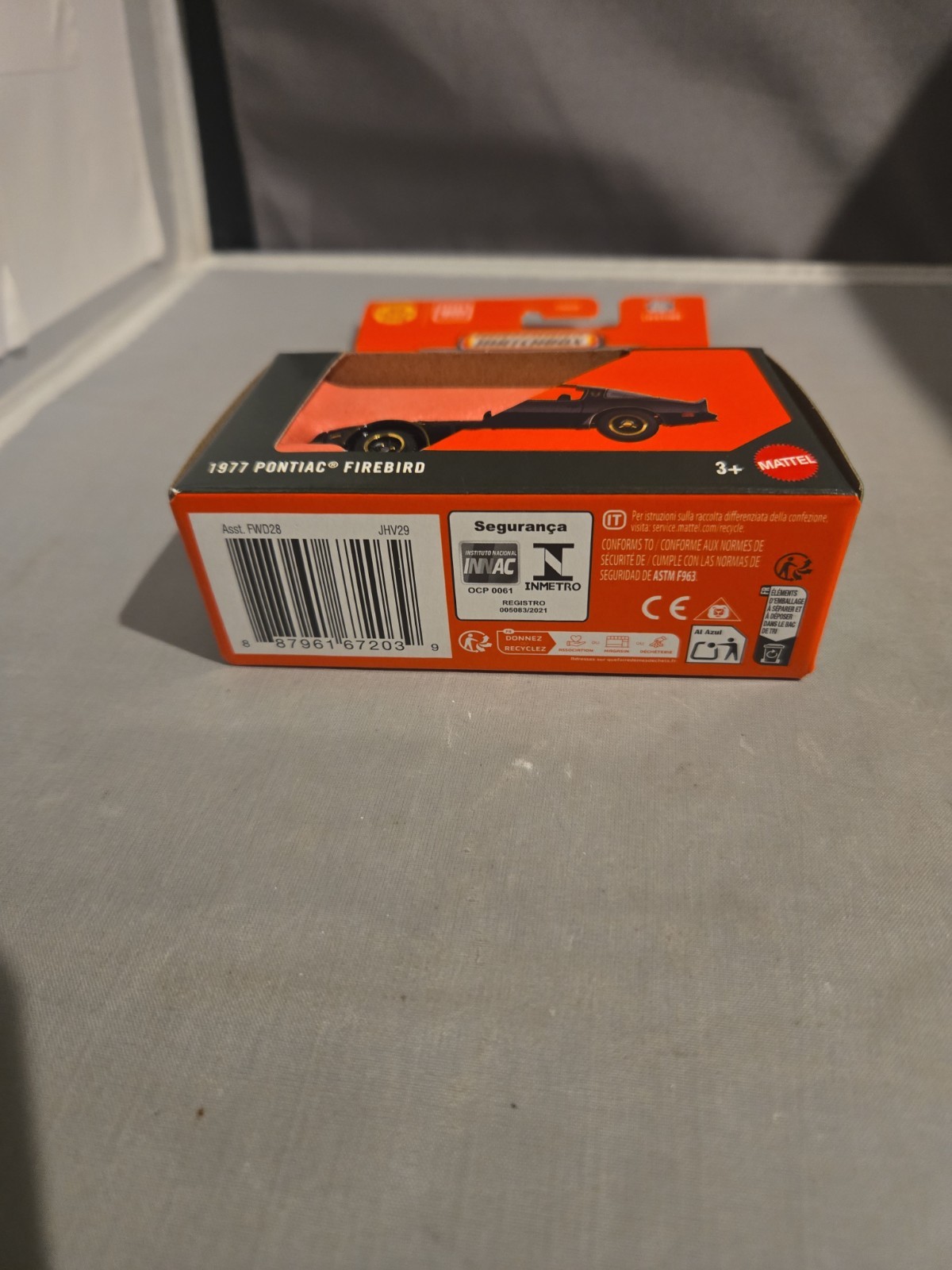2026 Matchbox Moving Parts 1977 Pontiac Firebird Black Case M NEW Sealed