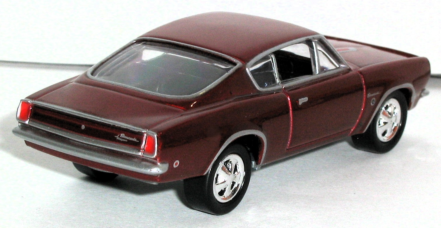 1/64 1968 PLYMOUTH BARRACUDA / CUDA 340-S / Hood Open Muscle Car / FREE SHIPPING