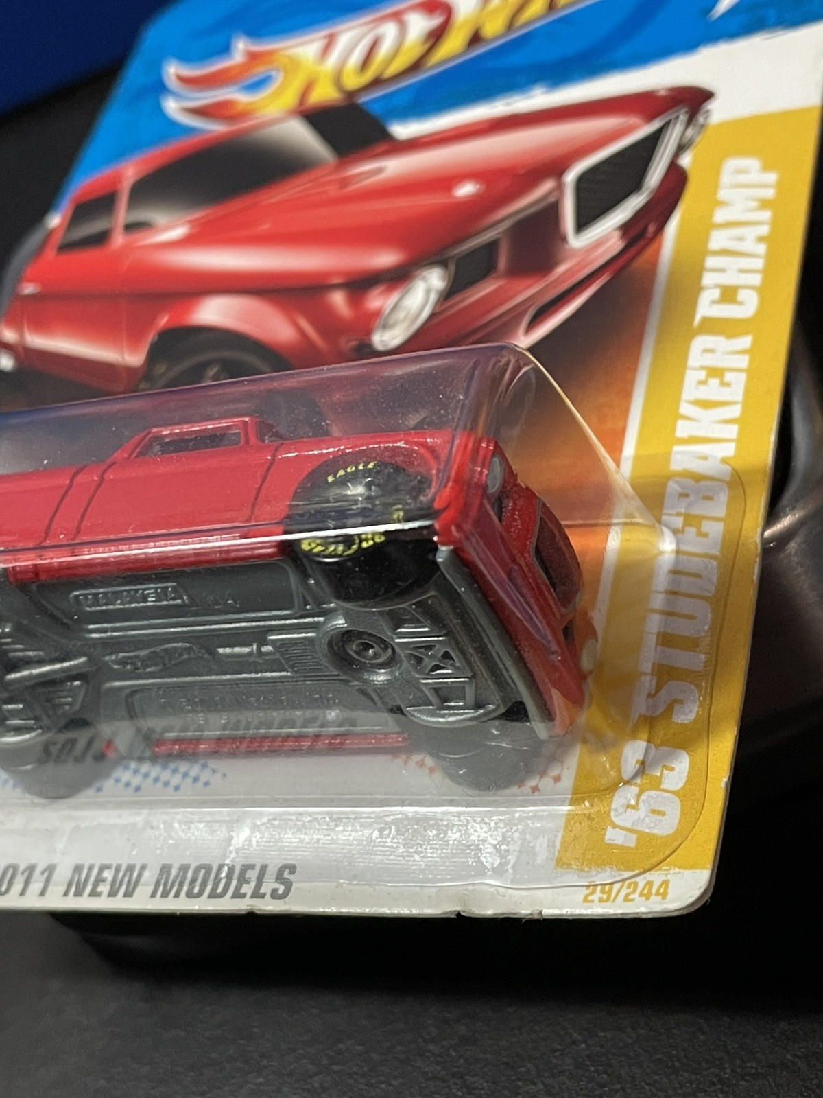 Hot Wheels Truck Mix (4) 63 Studebaker Champ, Ford Transit Supervan, Ford F-150