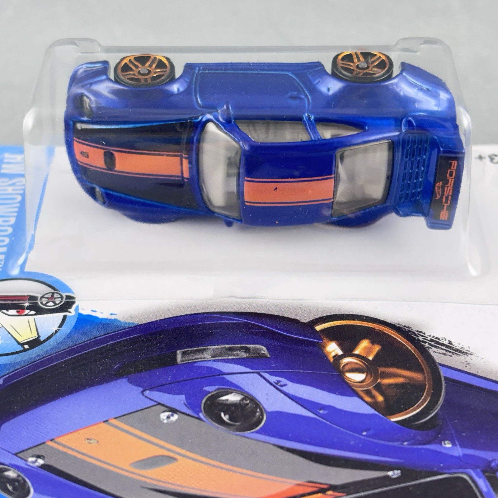 Hot Wheels Porsche 993 GT2 Blue HW Showroom 4/10 114/250 2016