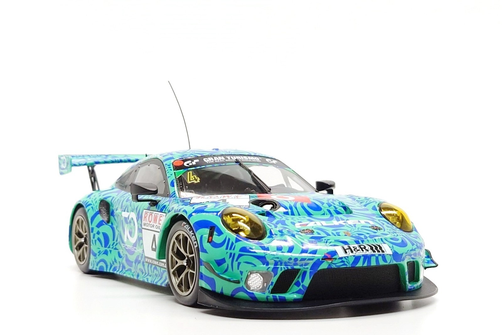 ixo 1:18 Porsche 911 GT3 R #4 Falken Motorsports – VLN 7 Nurburgring 2018