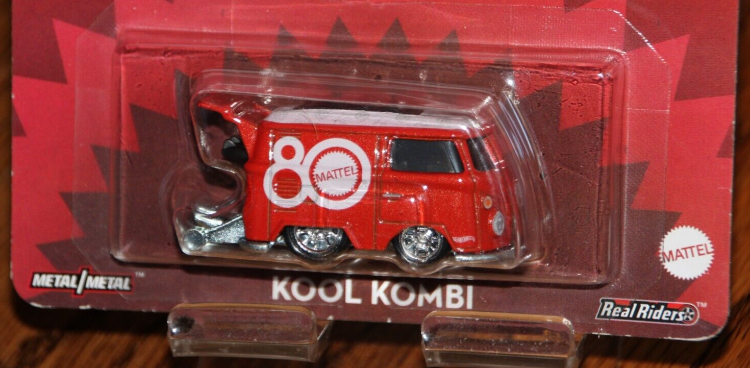 2025 HOT WHEELS PREMIUM POP CULTURE KOOL KOMBI VAN MATTEL 80 YR ANNIVERSARY RR