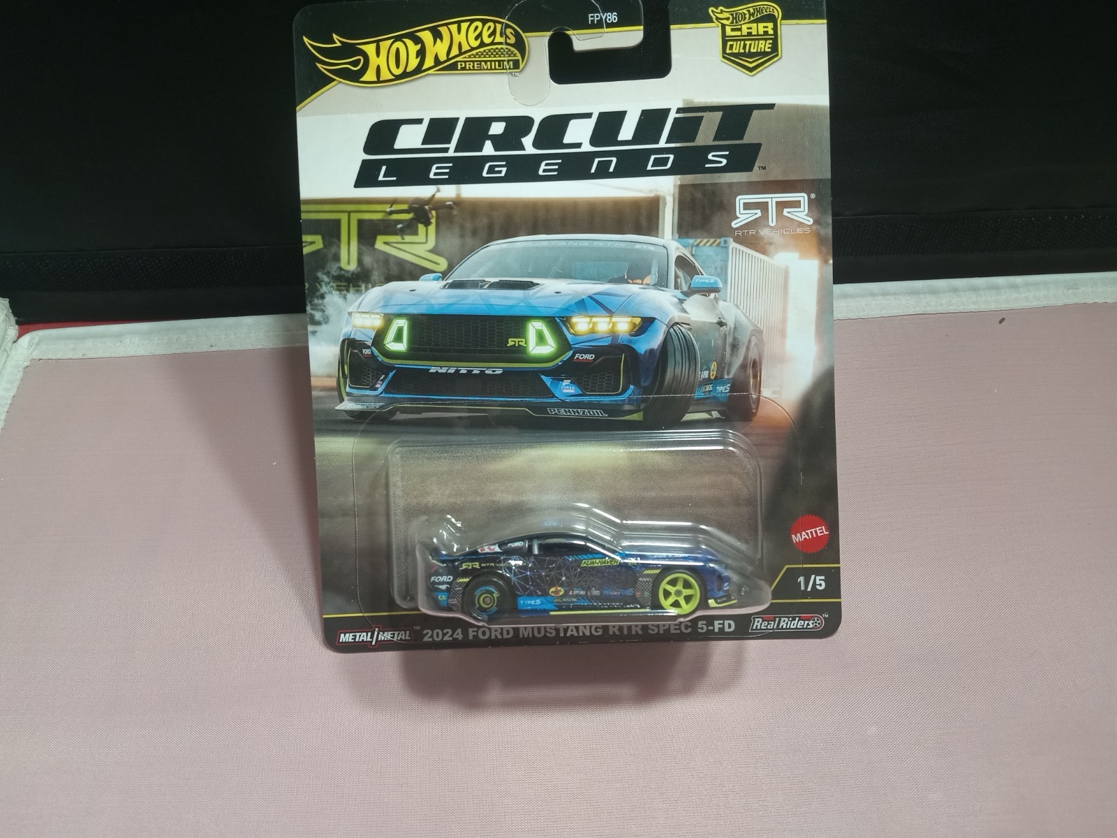 HW Premium Circuit Legends 2024 Ford Mustang RTR SPEC 5-FD R Real Riders New