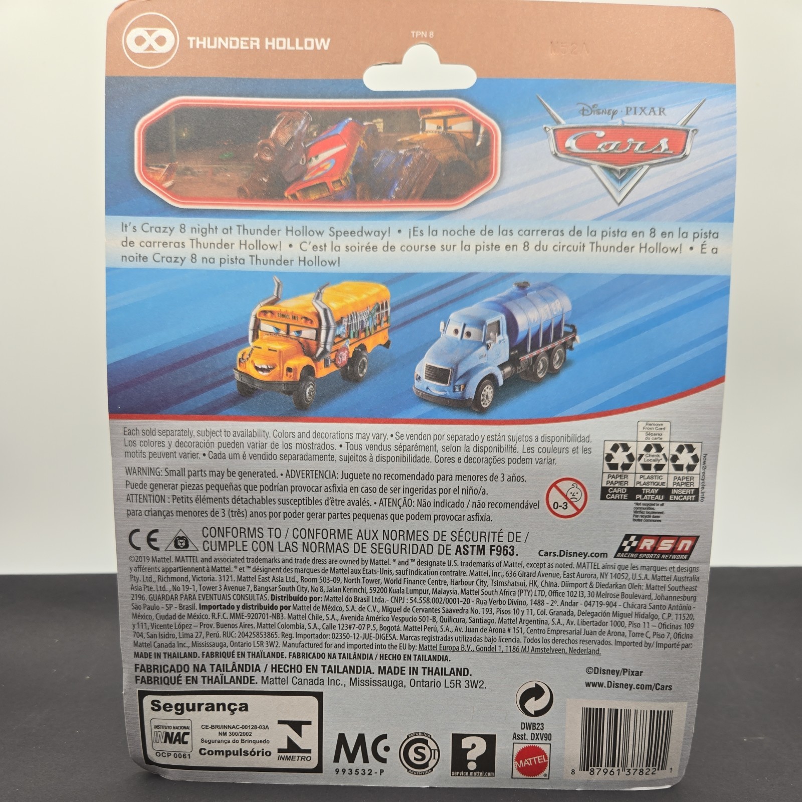 Disney Pixar Cars 3 Deluxe Mr. Drippy Vehicle, 1:55 Scale Hollow Dirty 2019