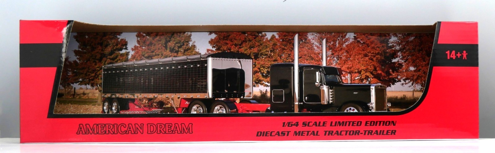 DCP 1/64 American Dream Hartman Peterbilt 389 Wilson Grain 60-2274 Farm Toy
