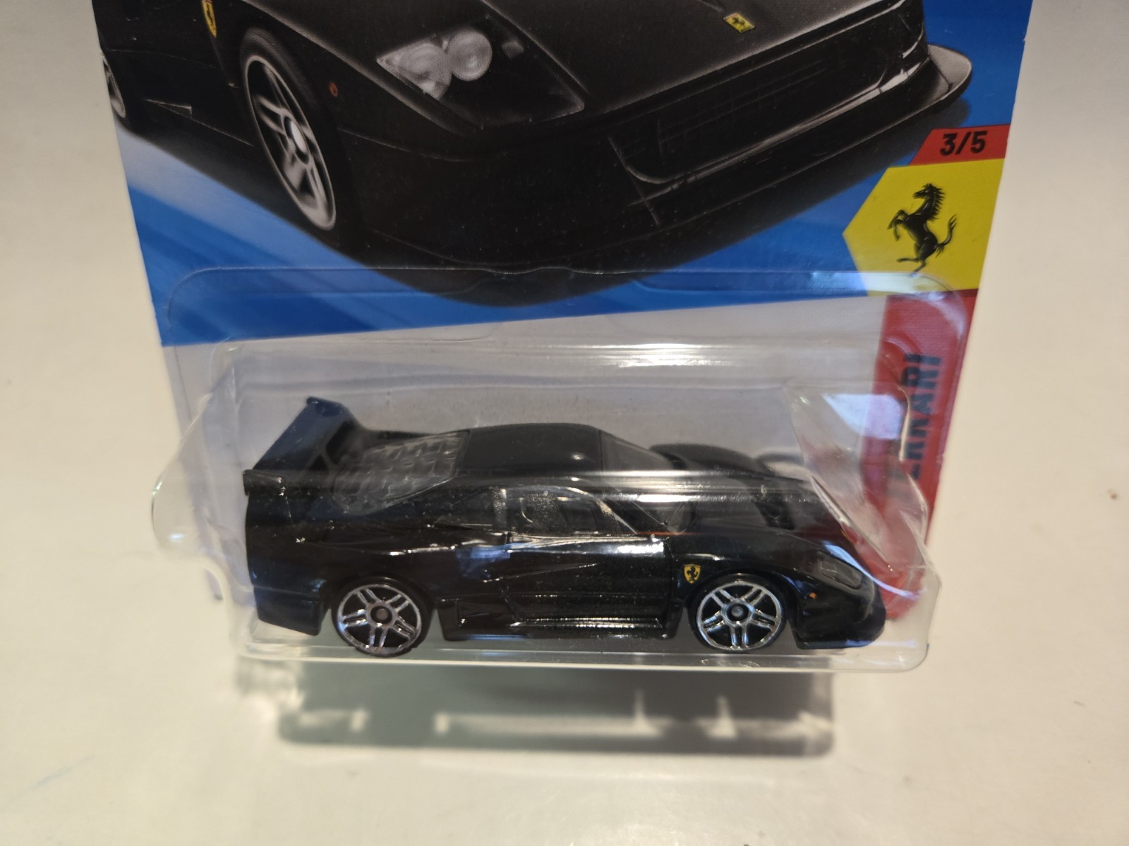 Hot Wheels Ferrari F40 Competizione Black & Ferrari 12Cilindri Red – Lot of 4