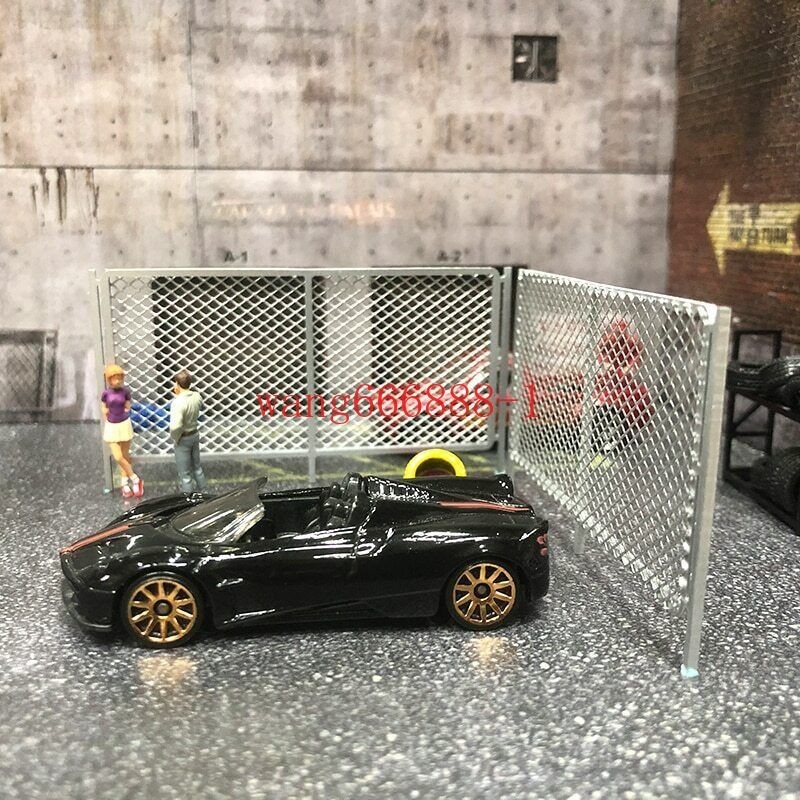 2 PCS 1:64/87 Fences Model Use for Mode Car Diorama Scene Display Accessories