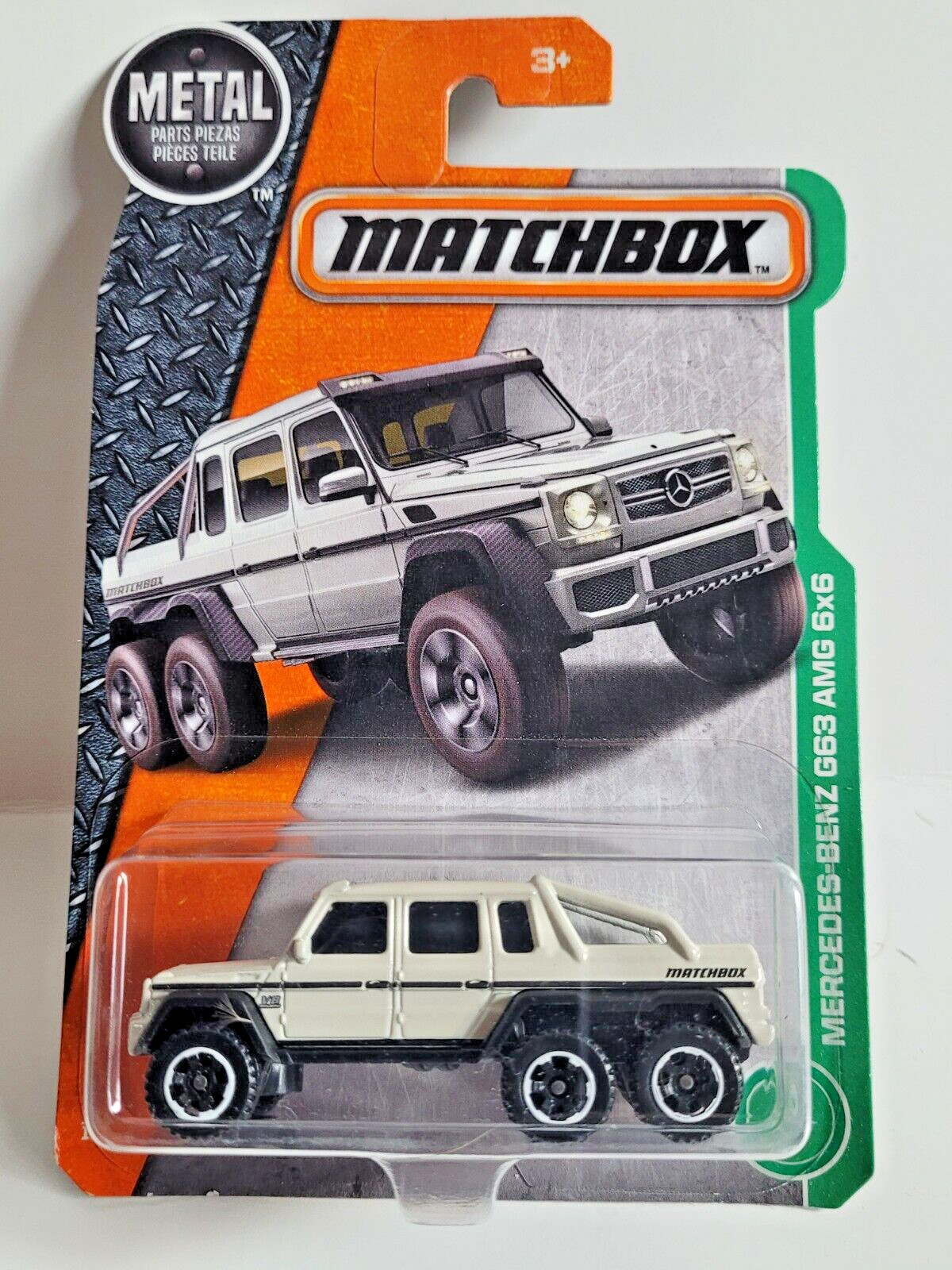 Matchbox 2017 91/120 MBX Explorers Mercedes-Benz G-63 AMG 6X6 Beige