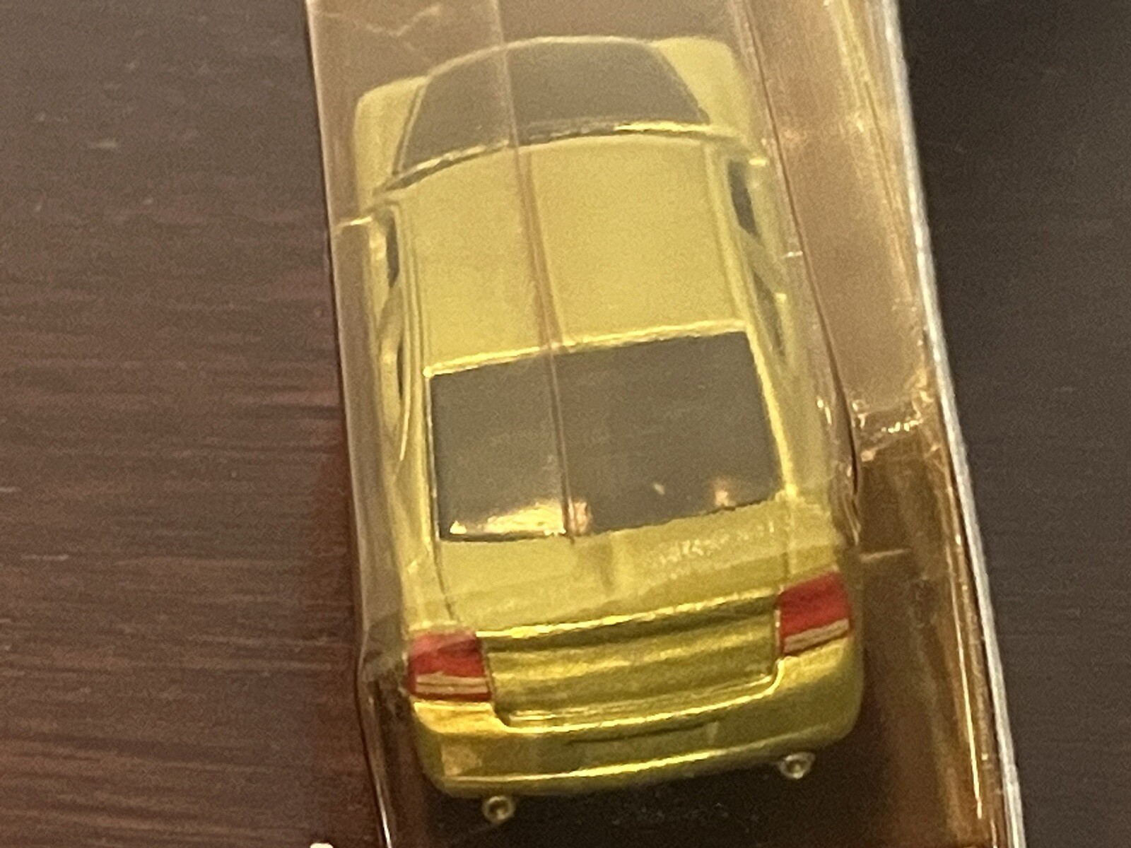 Matchbox 1-75 Dodge Charger Lot Of 2 Dark Blue And Yellow Green Cracked Blister