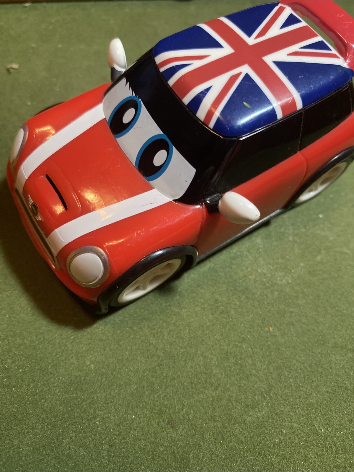 Golden Bear Mini Cooper S, Street, Crew-Zers, Push Along, Red, Rare, Good Cond.