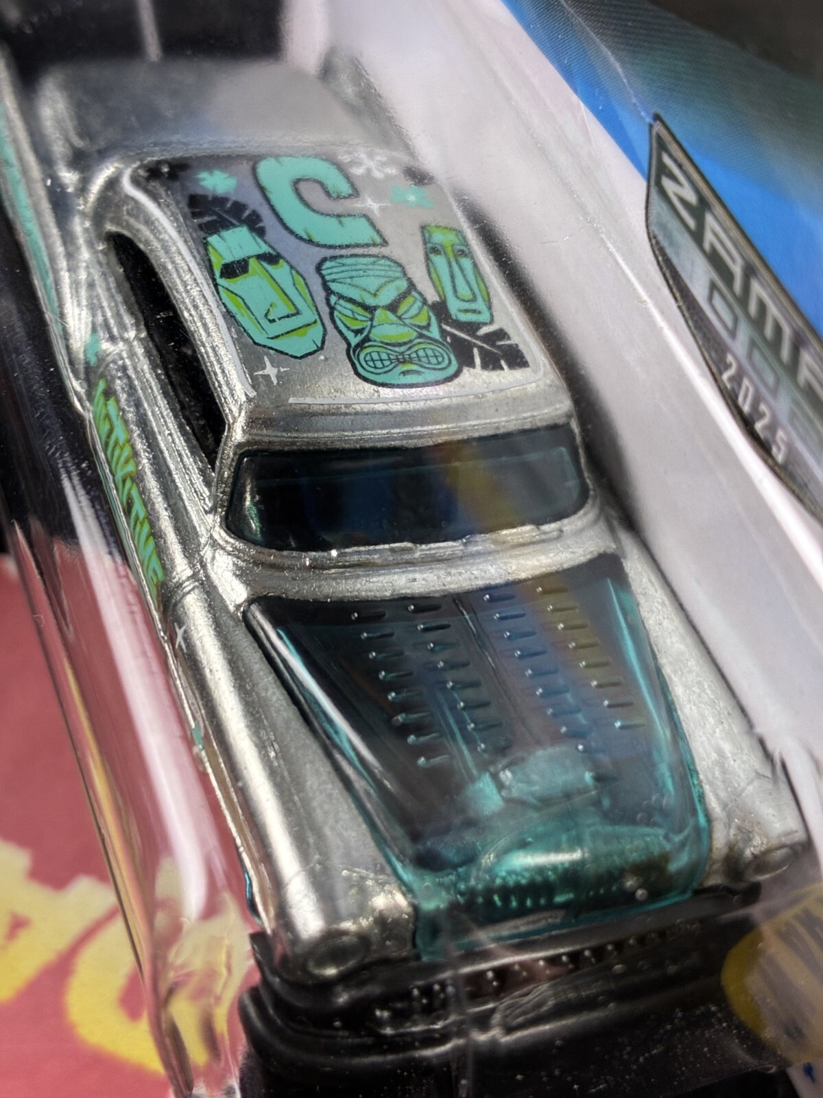 2025 HOT WHEELS ZAMAC #02 CUSTOM ’53 CHEVY CLEAR HOOD, Tiki Time