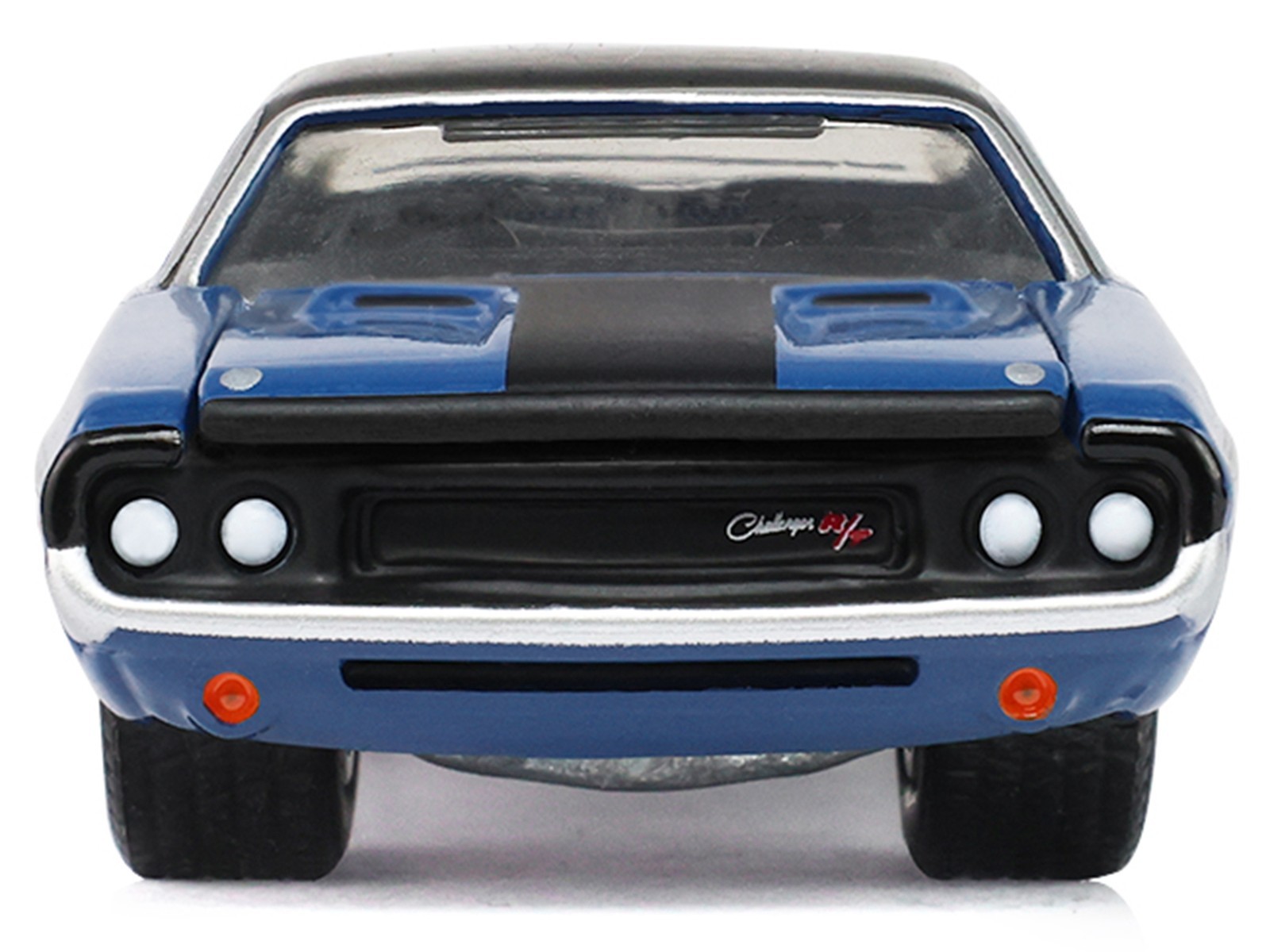 1970 DODGE CHALLENGER BLUE “AMERICA 250” 1/64 DIECAST CAR BY GREENLIGHT 28180 A