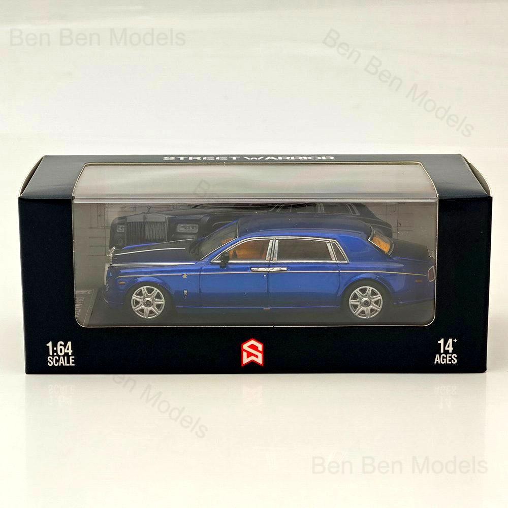 SW 1:64 Rolls-Royce Phantom VII 7 Luxury Sedan Sports Model Diecast Metal Car