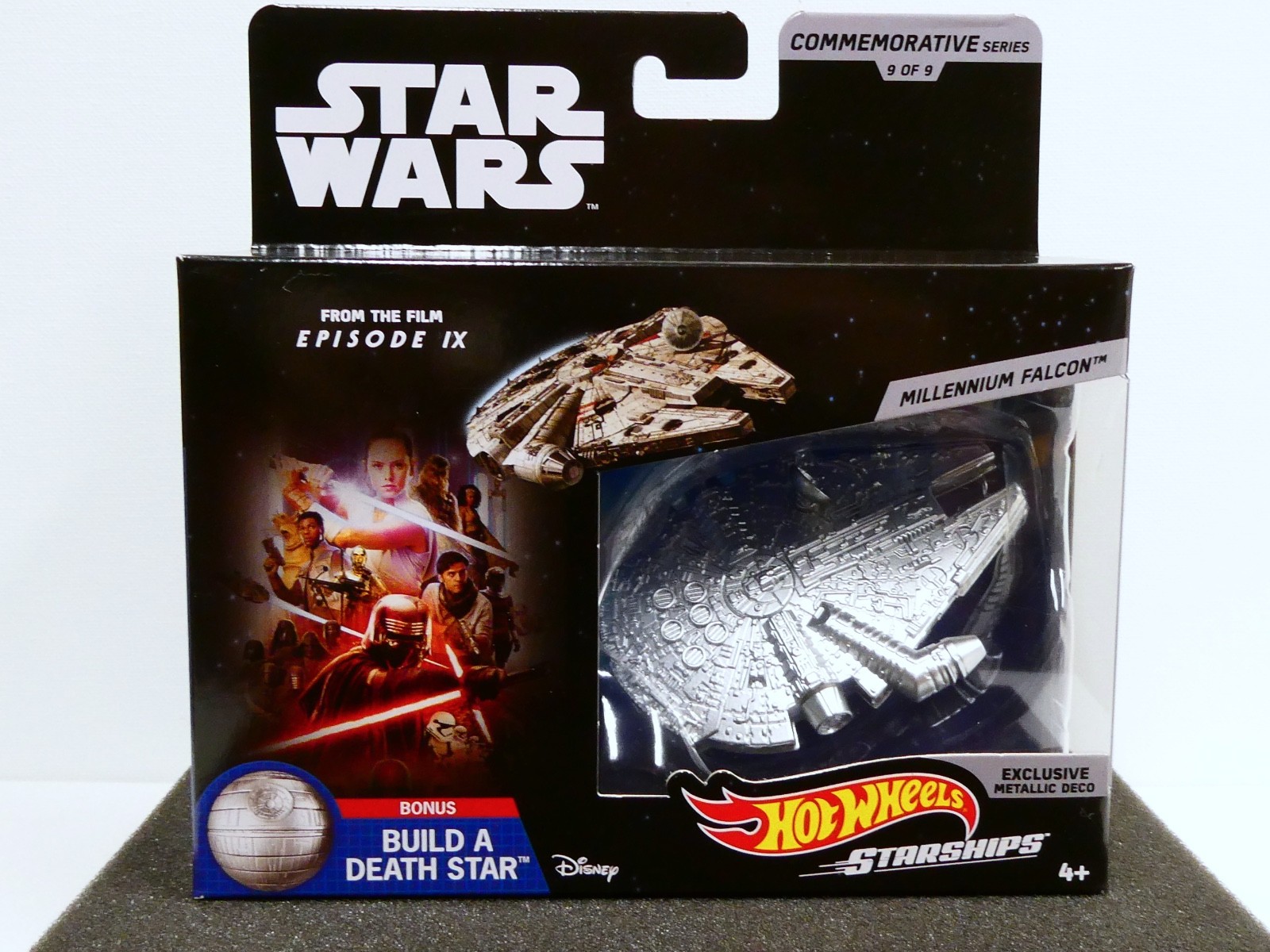 Hot Wheels Starships Star Wars Commemorative 1-9 Build The Death Star Set (9pc.)