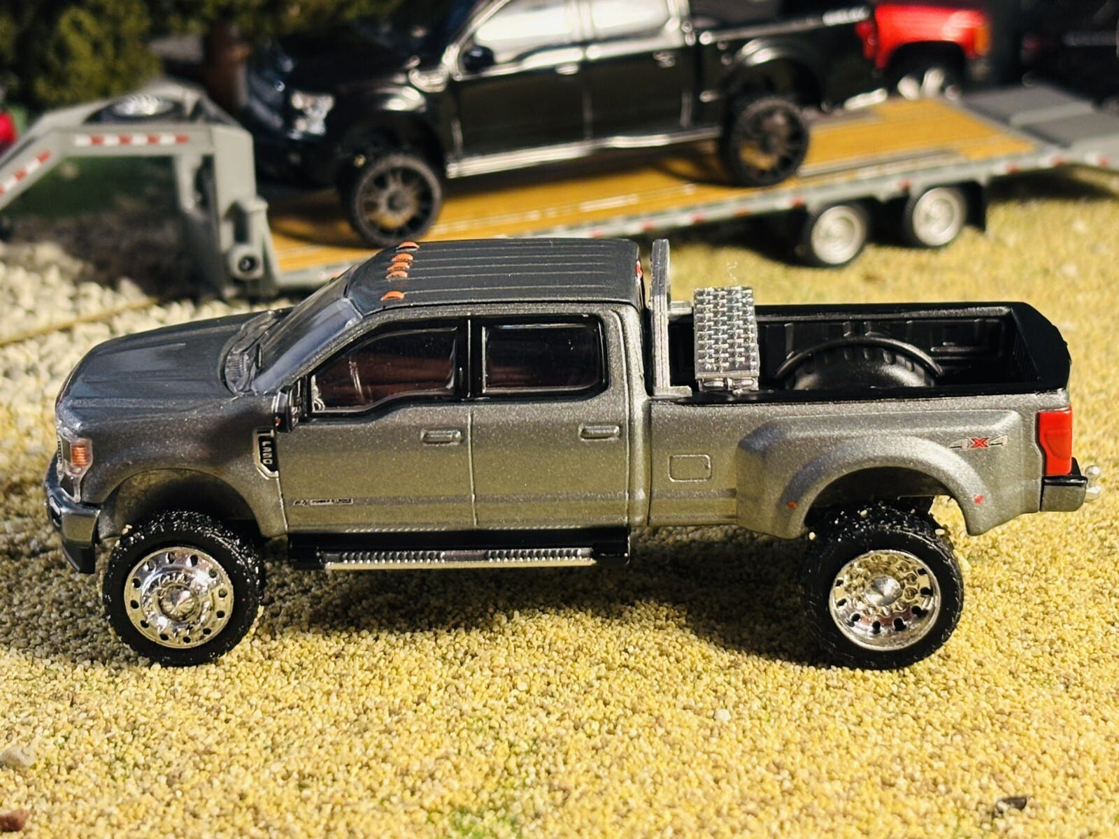 1/64 Greenlight/m2 3D Printed Alcoas 16mm (Rim And Tires) No Truck