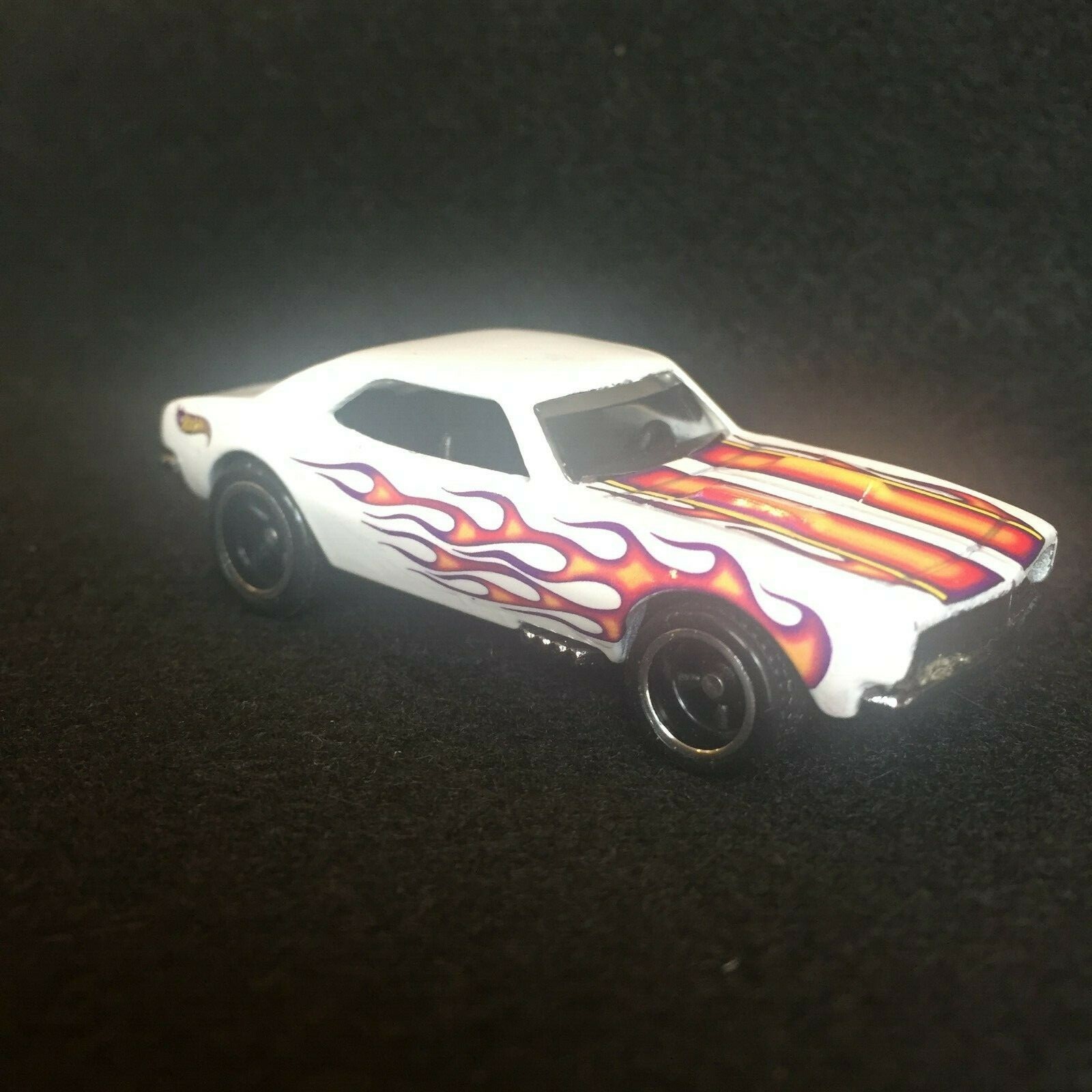 Clear 1:64 Waterslide Decal for 67 Camaro Red Flames
