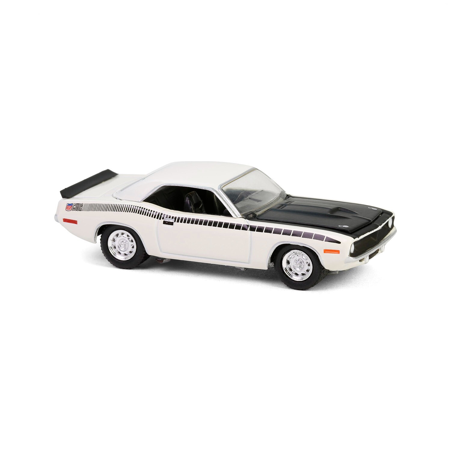 1970 Plymouth AAR ‘Cuda – White Diecast 1:64 Scale Model – Greenlight 13360C