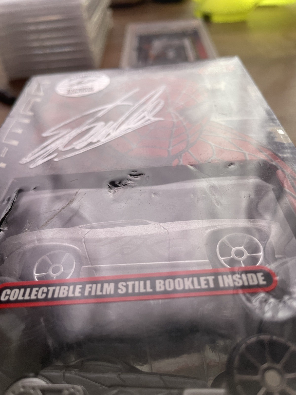 2006 MGA Ent Marvel Spider-Man 3 Platinum Edition1:64 2-Pack signed by Stan Lee