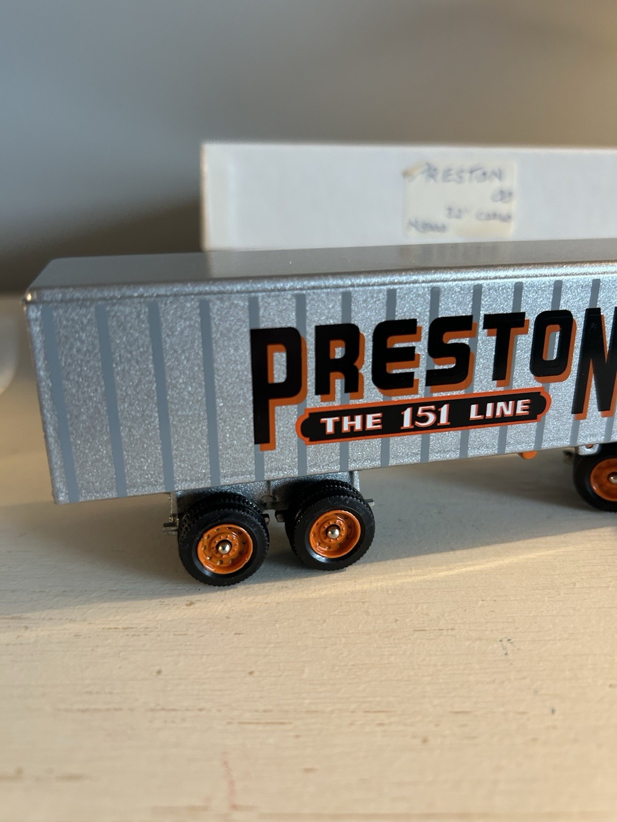 PRESTON TRUCKING 151 LINE 2000 TRACTOR TRAILER DIECAST WINROSS TRUCK