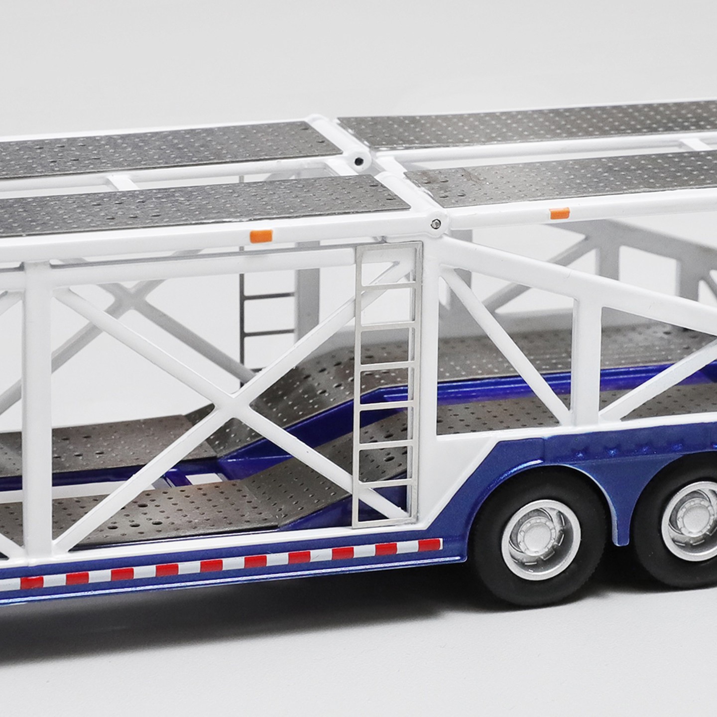 GCD 1:64 Jumbo Double-layer Alloy Car Carrier-Extra-long Giant Transport Model