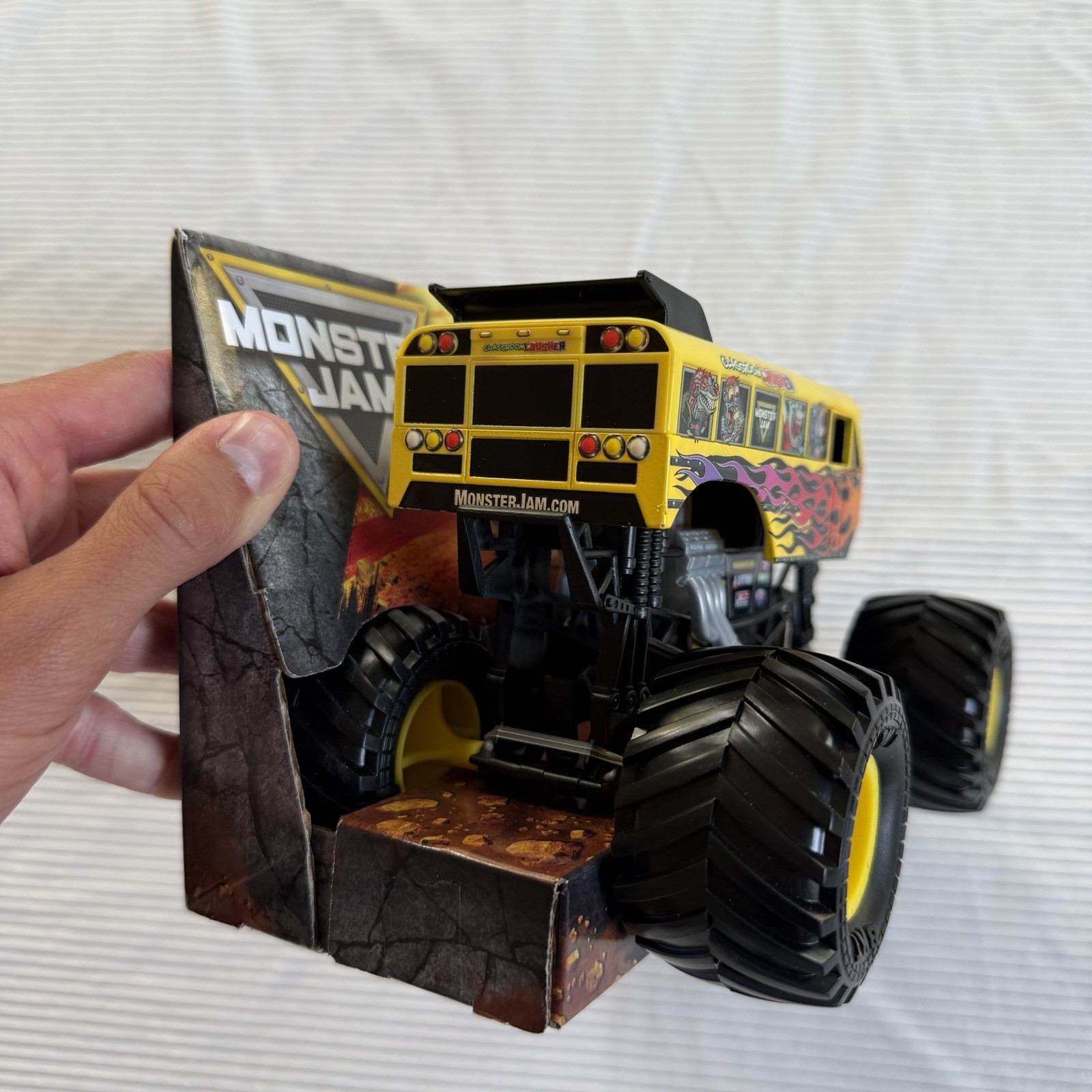 2026 Spin Master Series 28 Classroom Crusher 1:24 Scale Monster Truck NIB