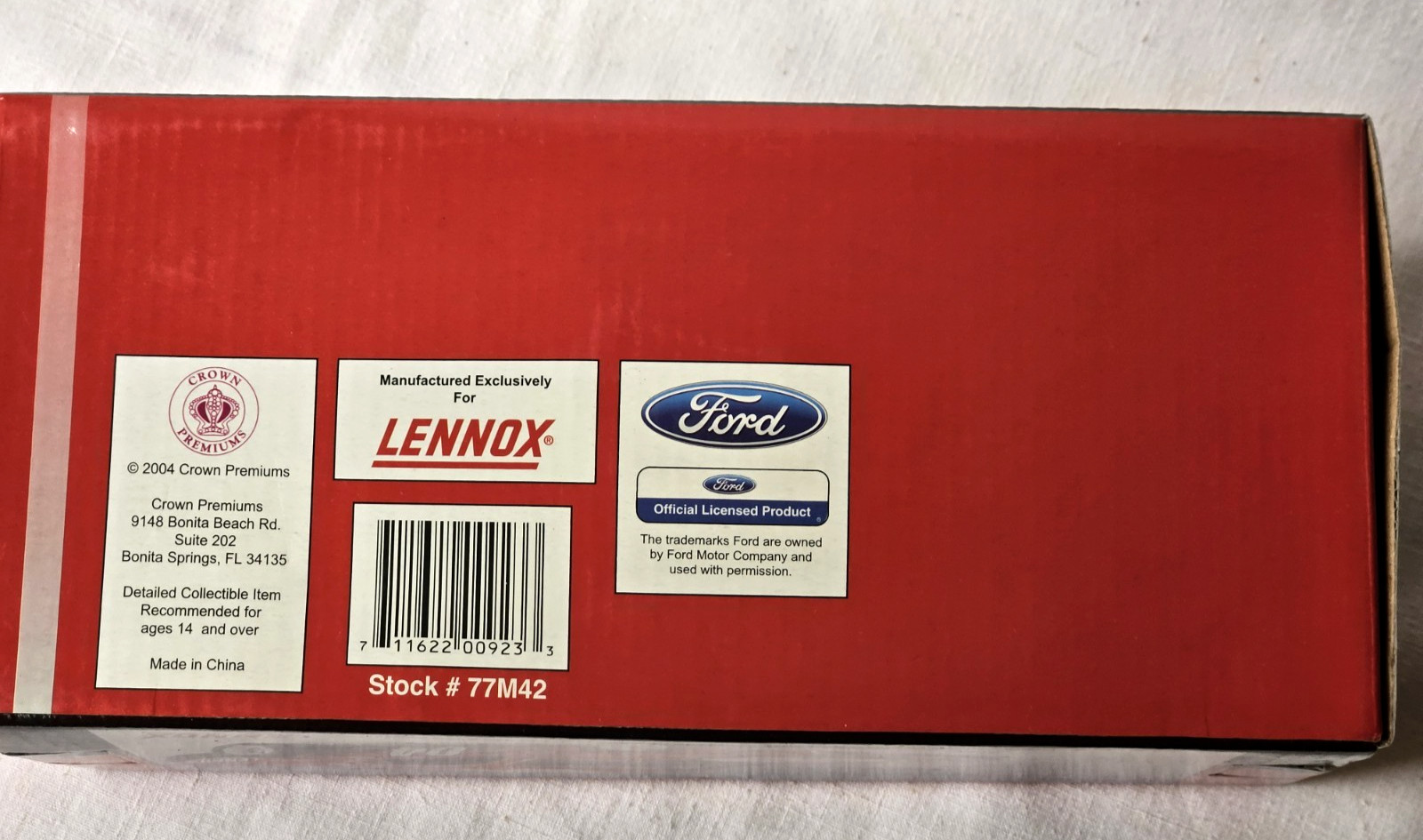 LENNOX 1969 Ford Mustang BOSS 302 Racer 1:24 Scale Die Cast Model NIB