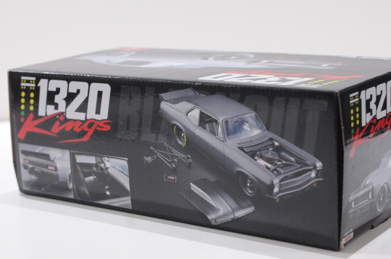 GMP 1969 CHEVROLET NOVA 1320 KINGS MATT BLACK SCALE 1:18 LIMITED 1 OF 570